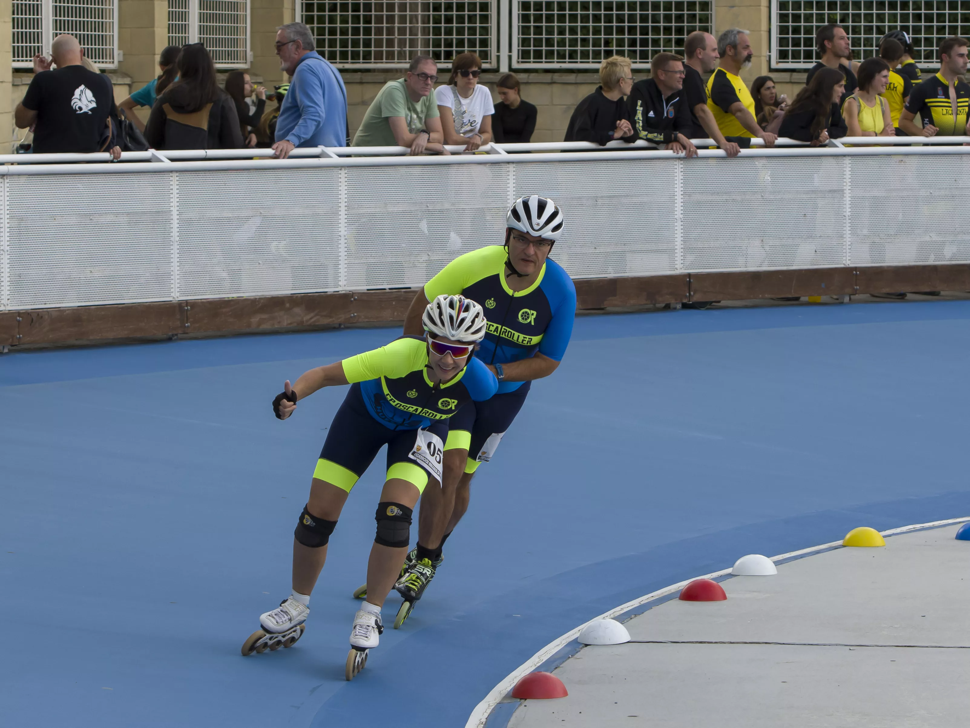 Osca Roller en el Trofeo El Pilar de patinaje de velocidad