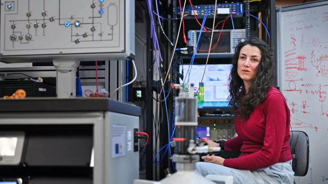 La física oscense María José Martínez.