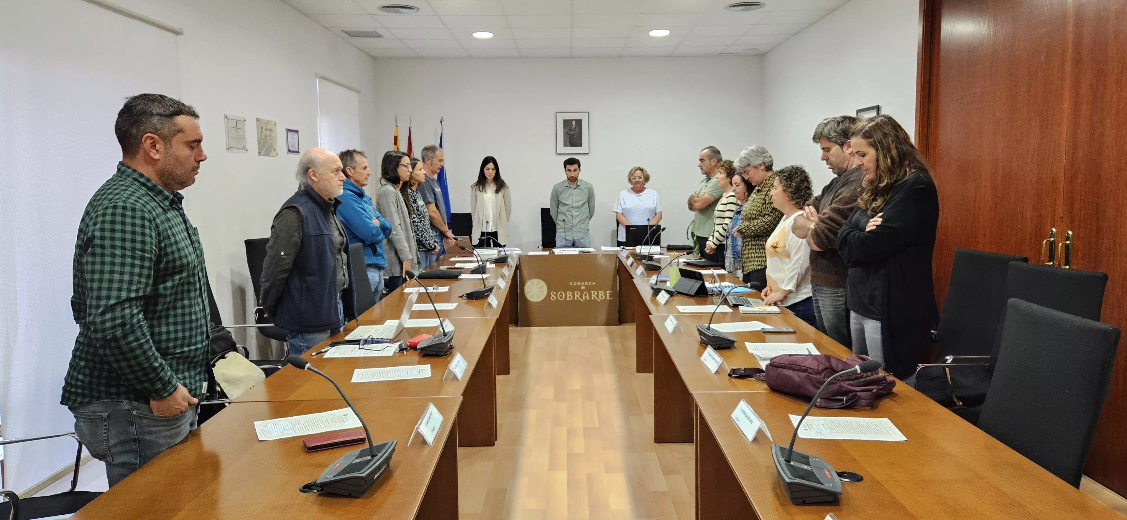 La Comarca de Sobrarbe en un pasado homenaje a Elena Villagrasa.