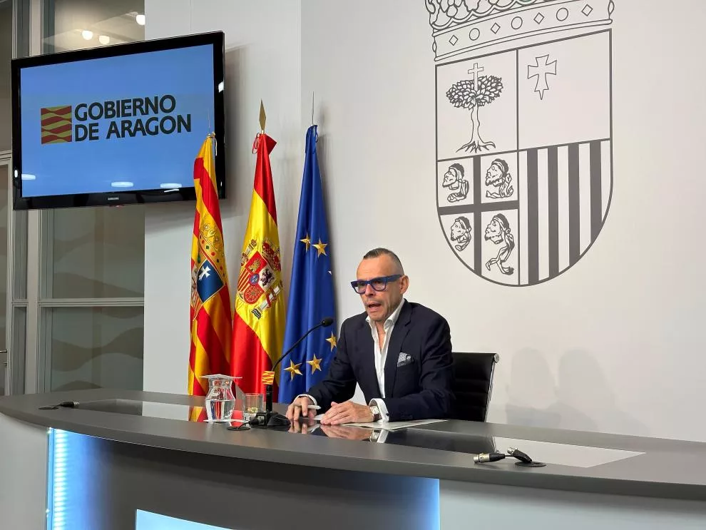 Pedro Olloqui, director general de Cultura del Gobierno de Aragón. Pedro Olloqui, director general de Cultura del Gobierno de Aragón.