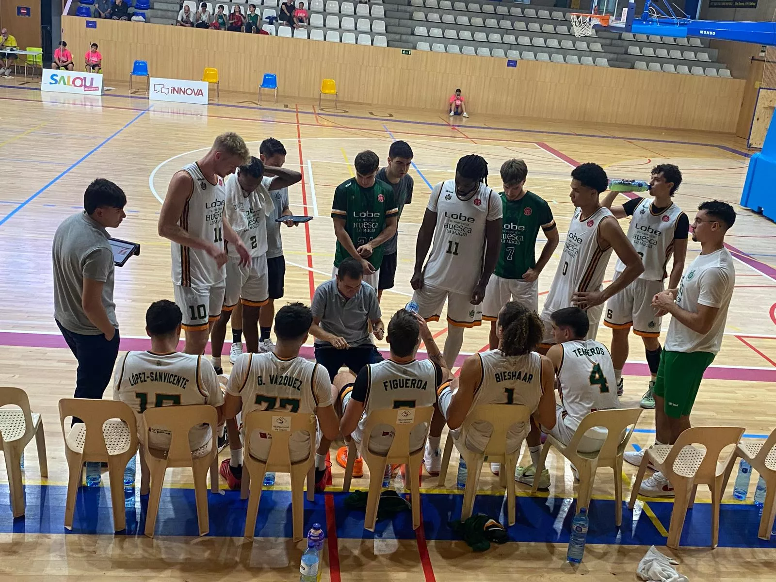 Lobe Huesca, en el último partido de Copa España.