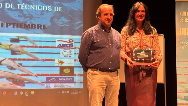 Lorena Orduna en el acto inagural Lorena Orduna en el acto inagural