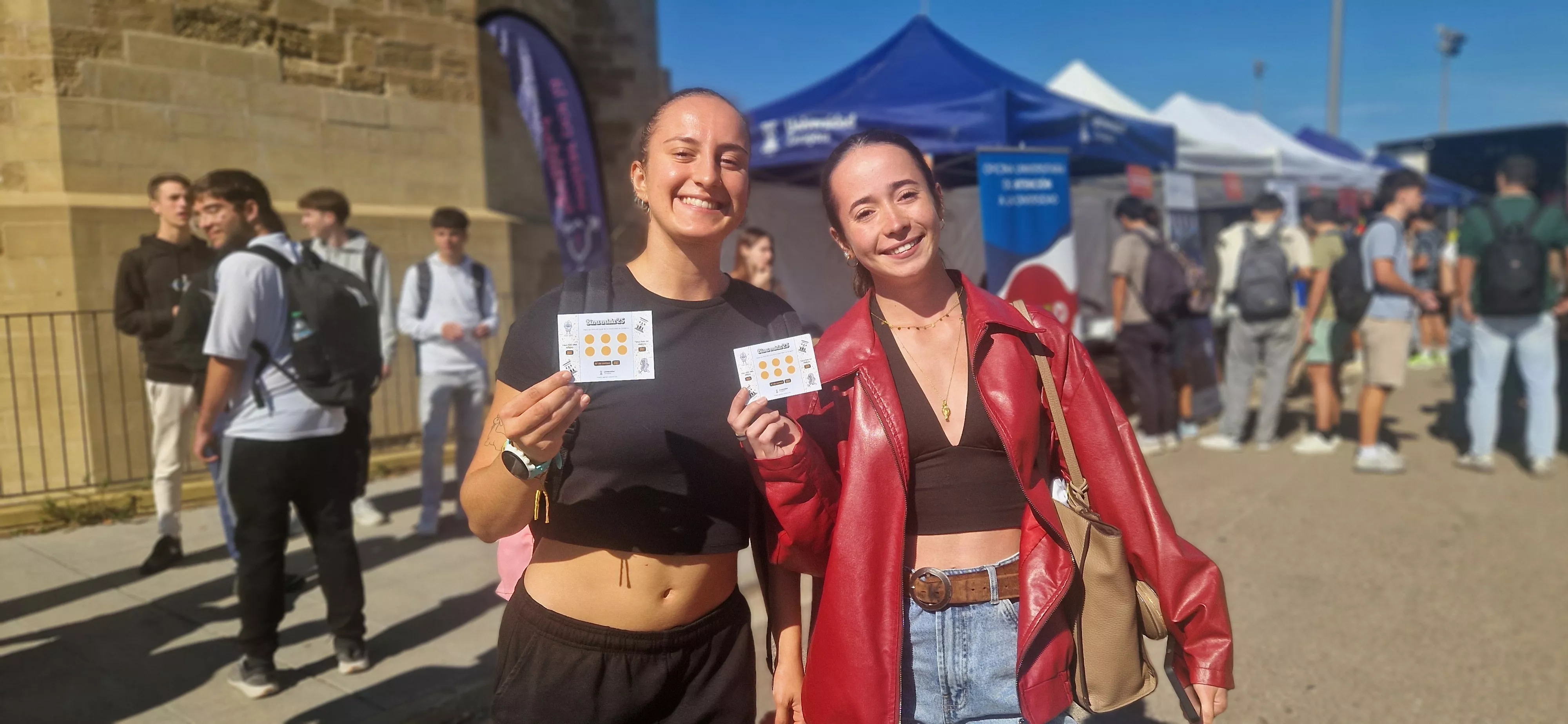 Fiesta de bienvenida del Campus de Huesca curso 2025/2026. Foto Myriam Martínez