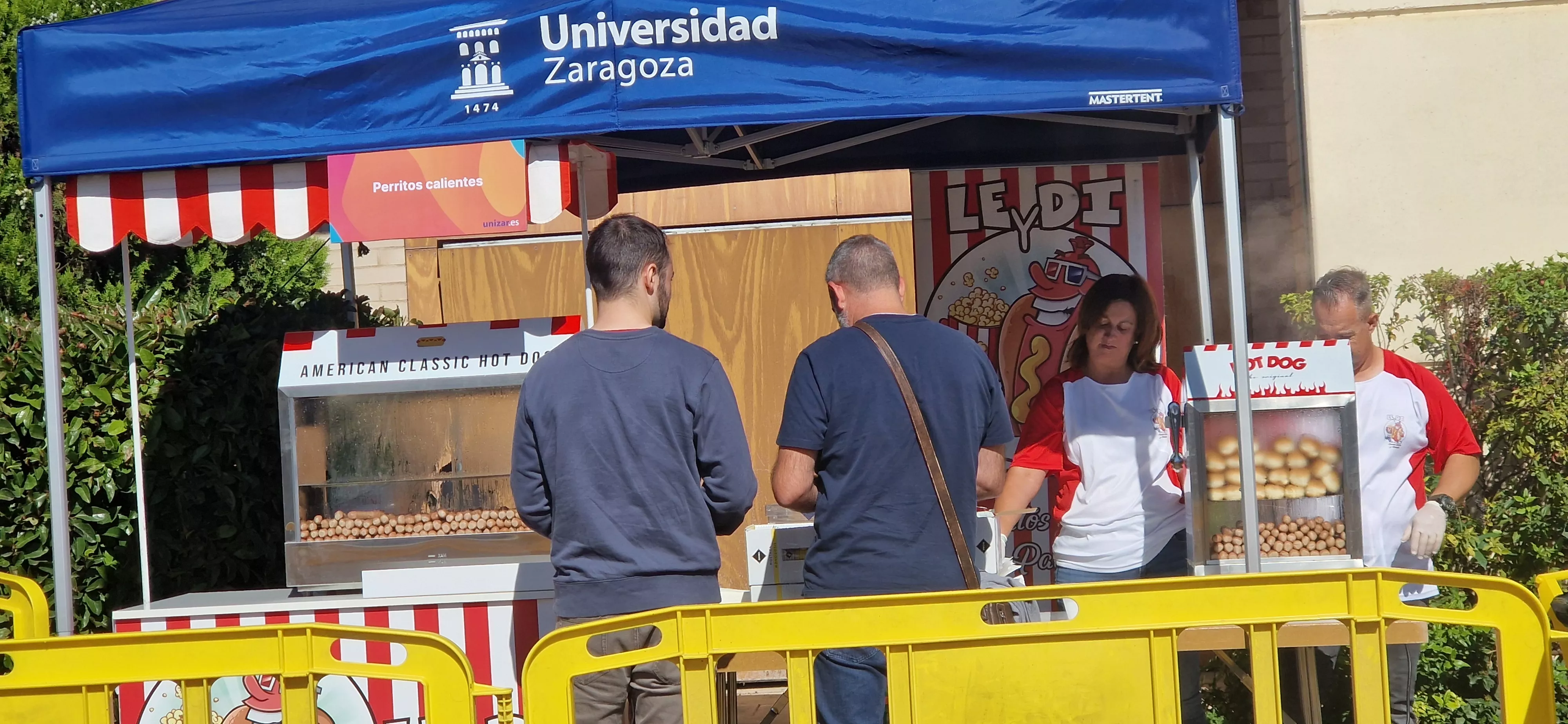 Fiesta de bienvenida del Campus de Huesca curso 2025/2026. Foto Myriam Martínez