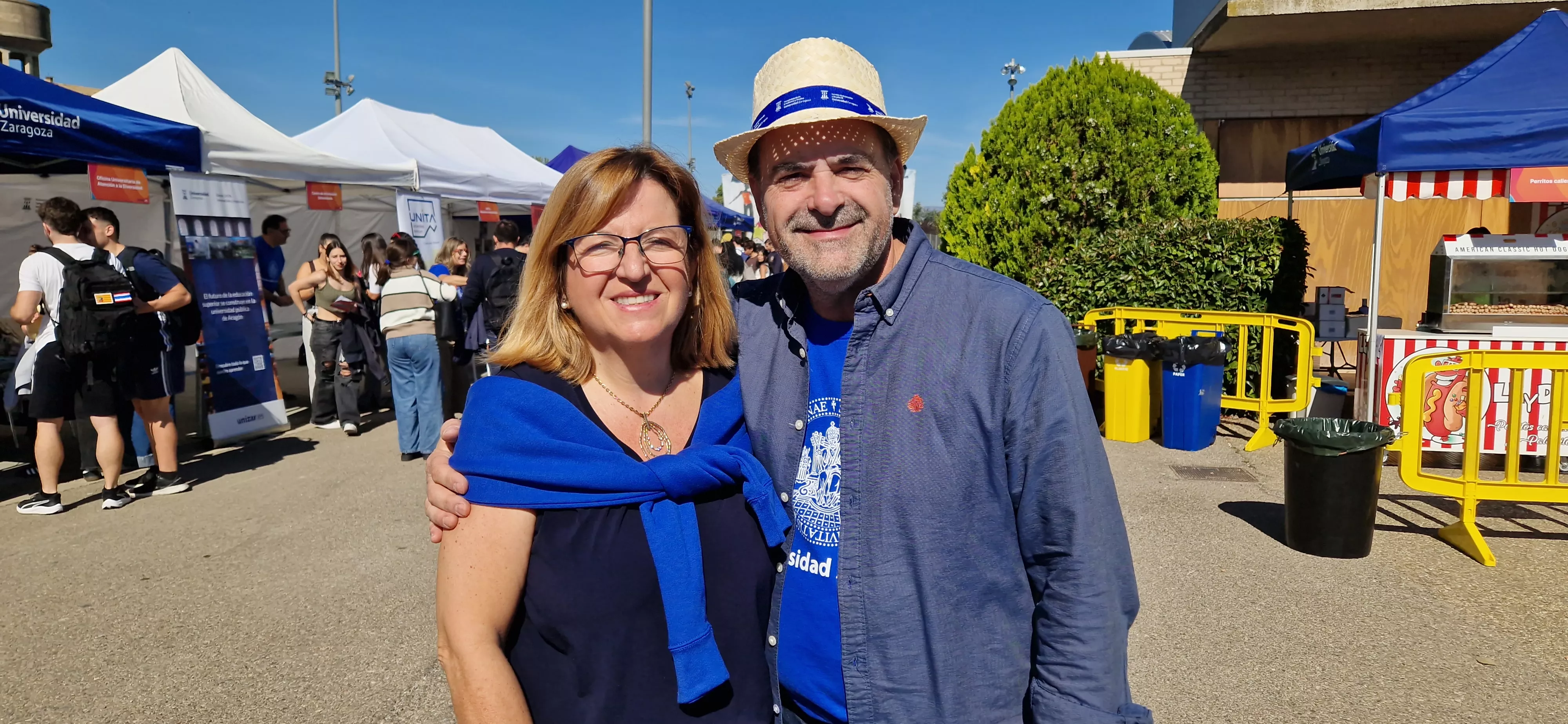 Marta Liesa y Miguel Ángel Barberán. Foto Myriam Martínez