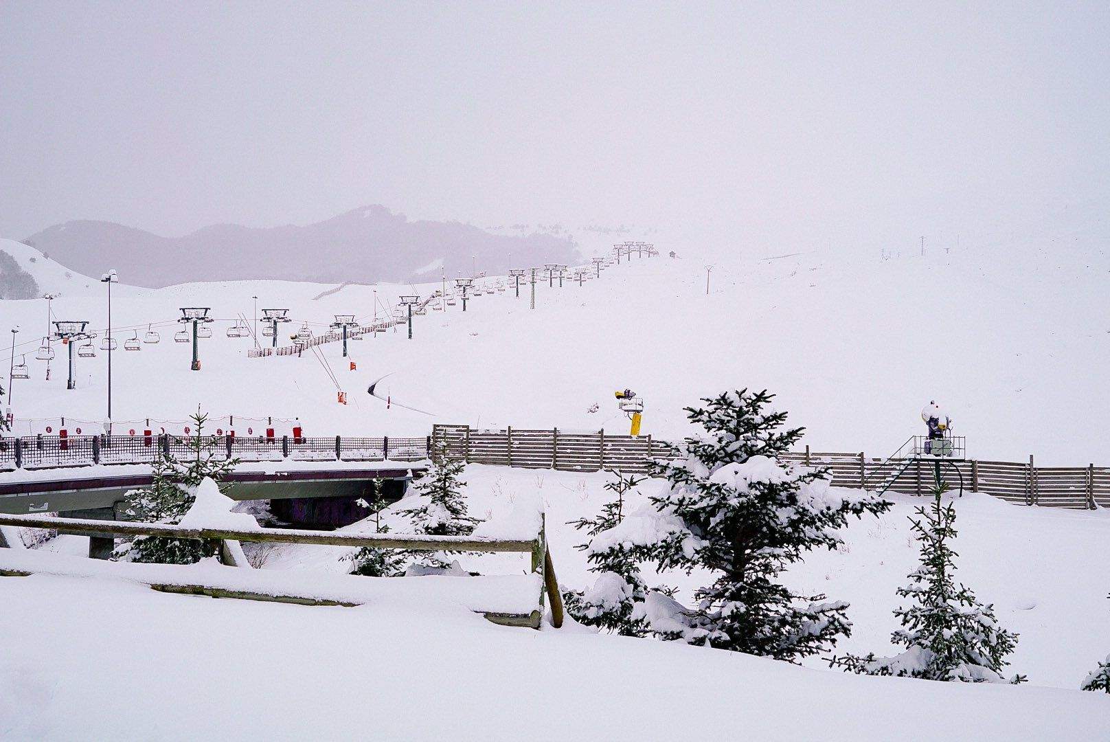 Formigal la mañana de este martes