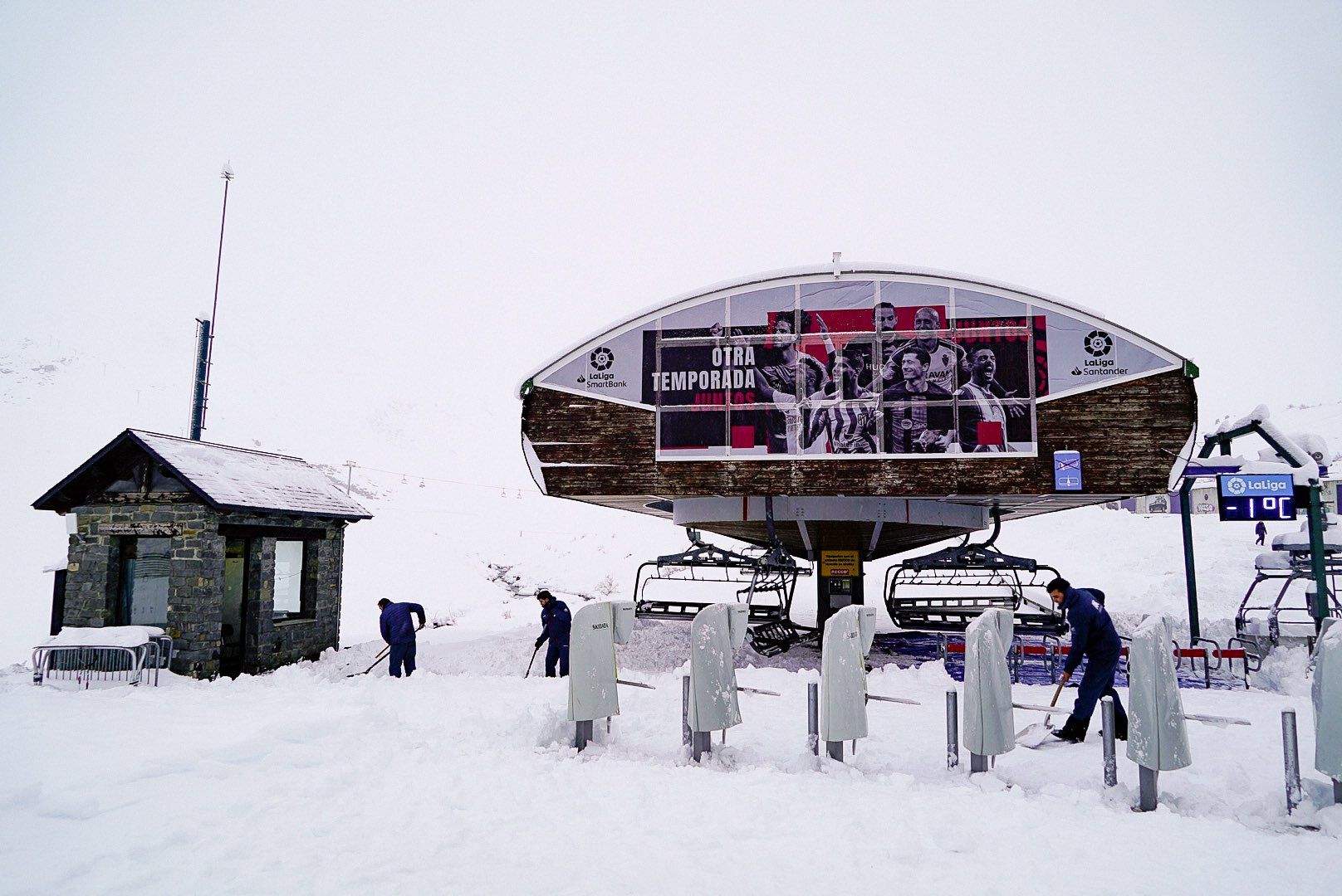 Formigal la mañana de este martes