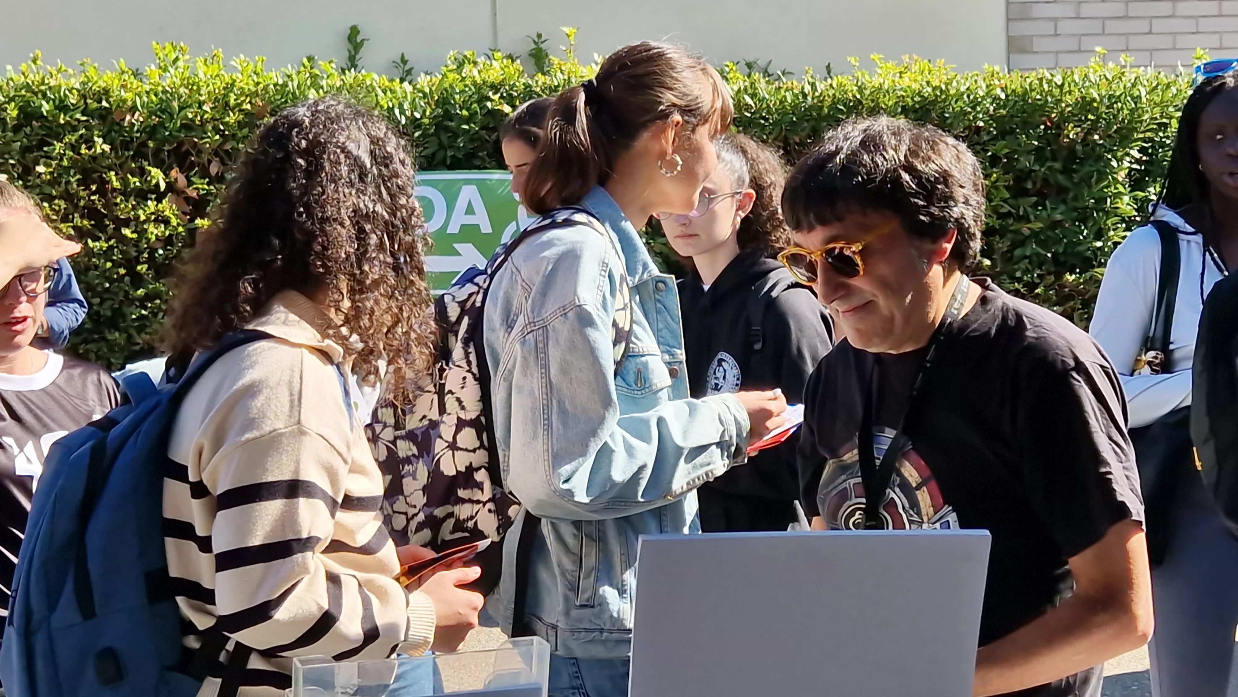 Fiesta de bienvenida del Campus de Huesca curso 2025/2026. Foto Myriam Martínez