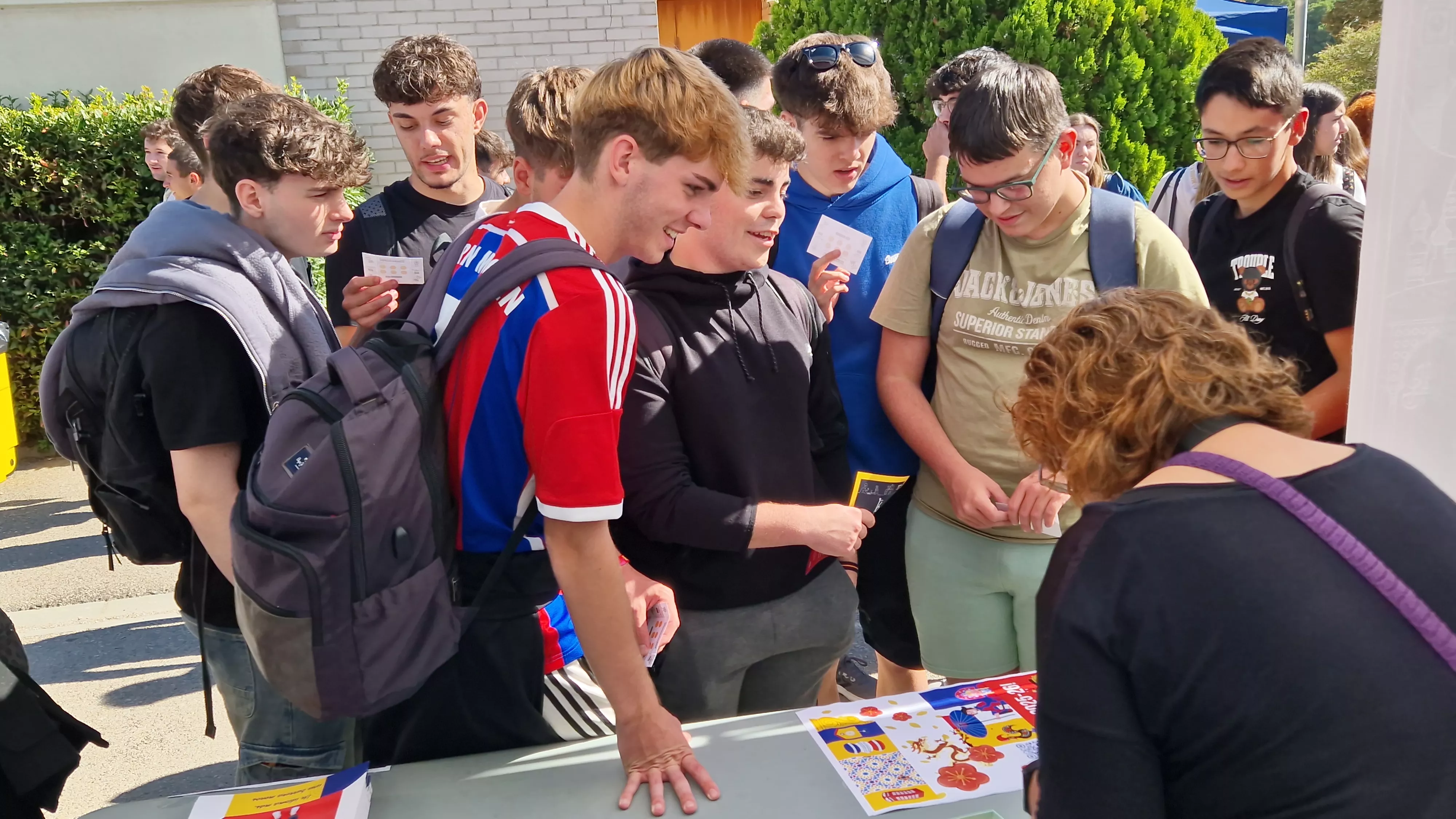 Fiesta de bienvenida del Campus de Huesca curso 2025/2026. Foto Myriam Martínez