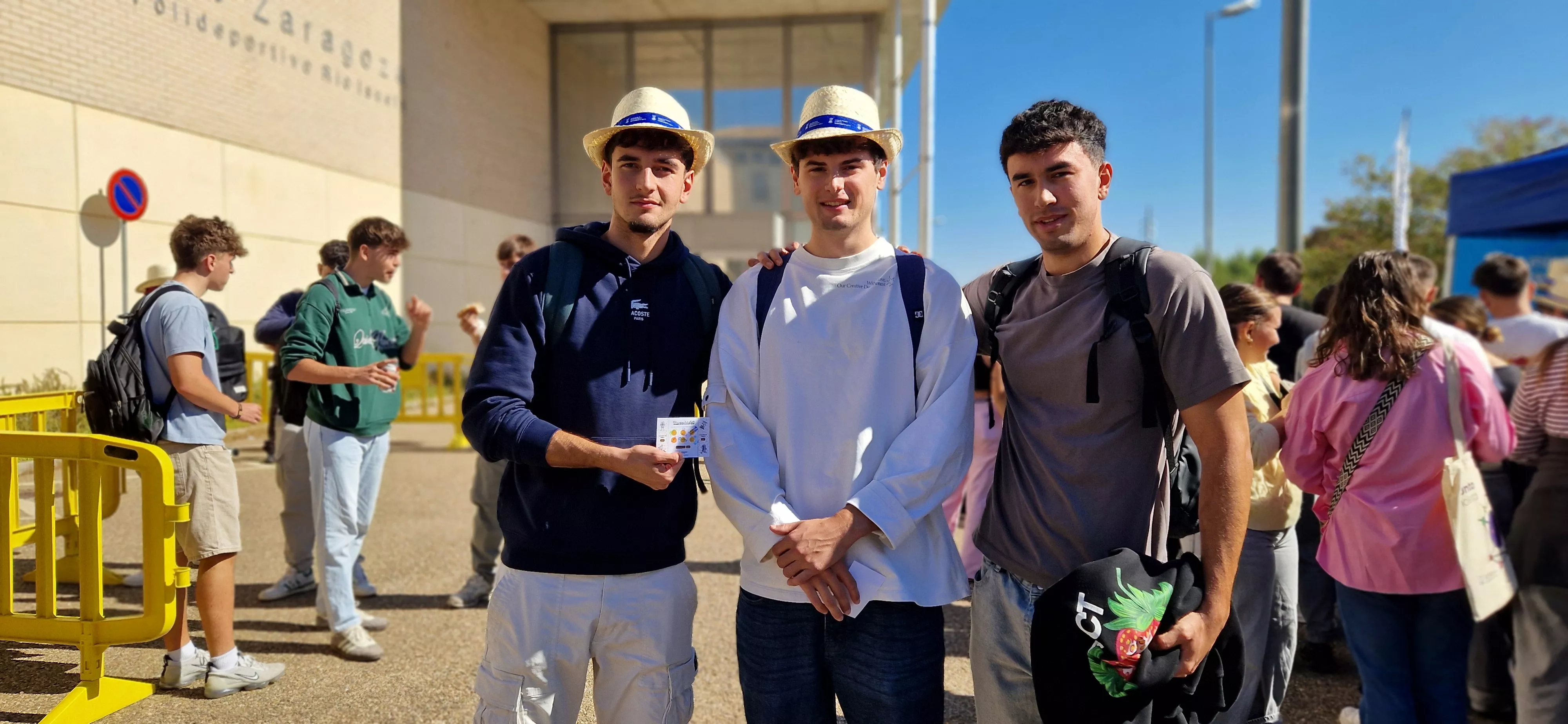 Fiesta de bienvenida del Campus de Huesca curso 2025/2026. Foto Myriam Martínez