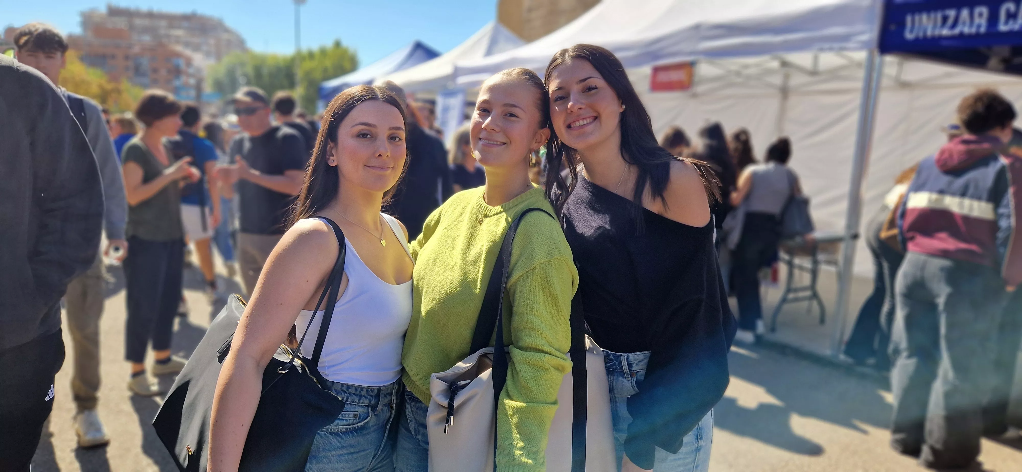 Fiesta de bienvenida del Campus de Huesca curso 2025/2026. Foto Myriam Martínez