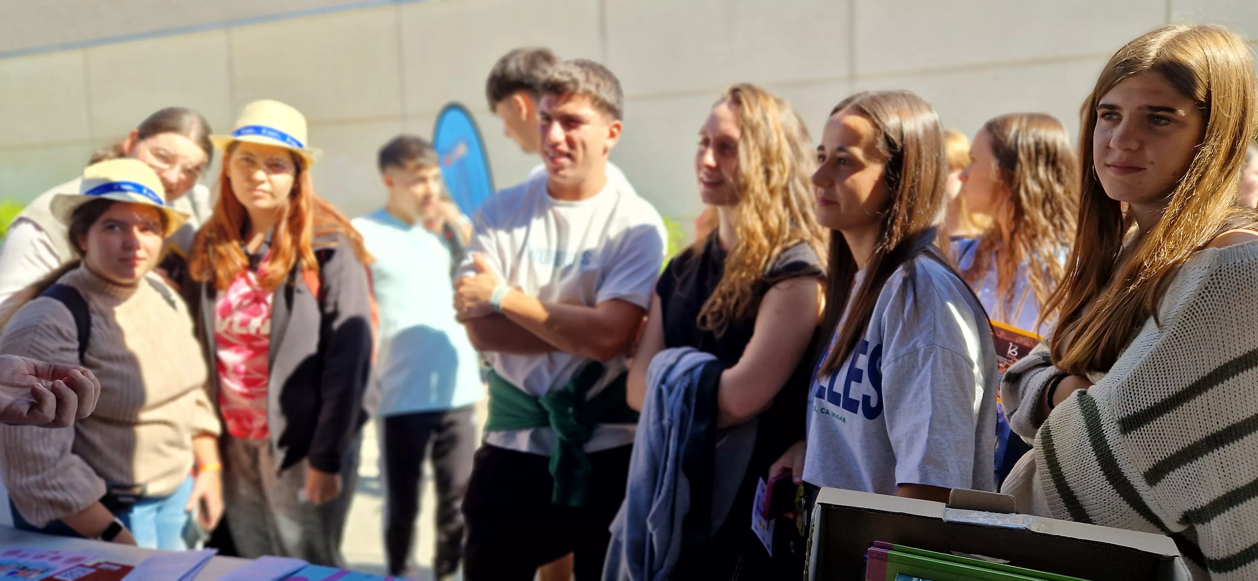 Fiesta de bienvenida del Campus de Huesca curso 2025/2026. Foto Myriam Martínez