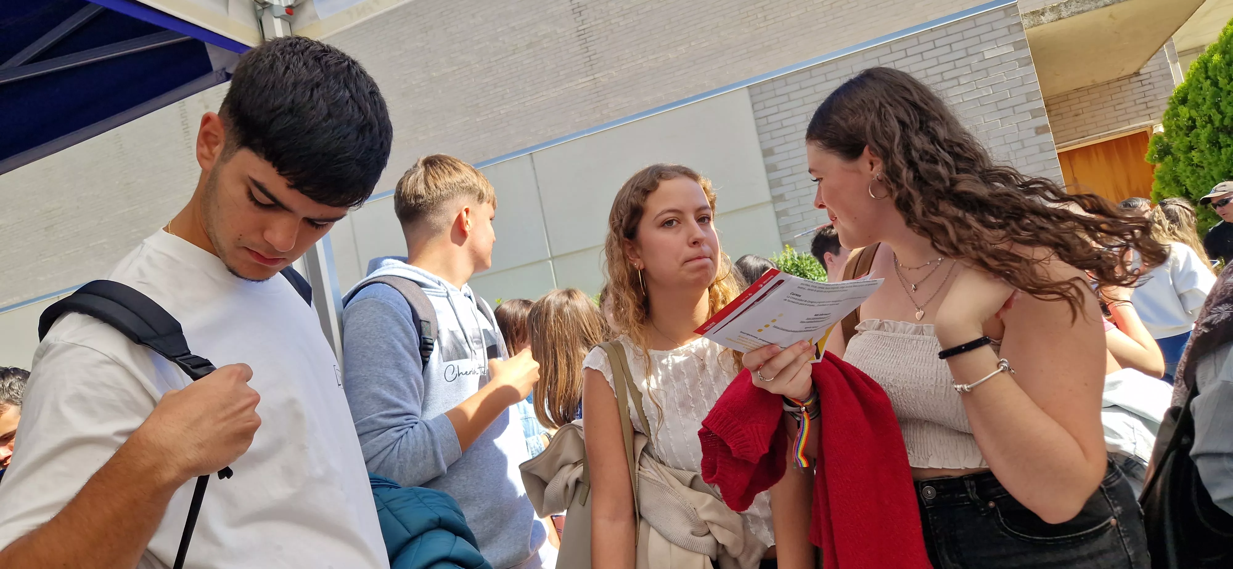 Fiesta de bienvenida del Campus de Huesca curso 2025/2026. Foto Myriam Martínez