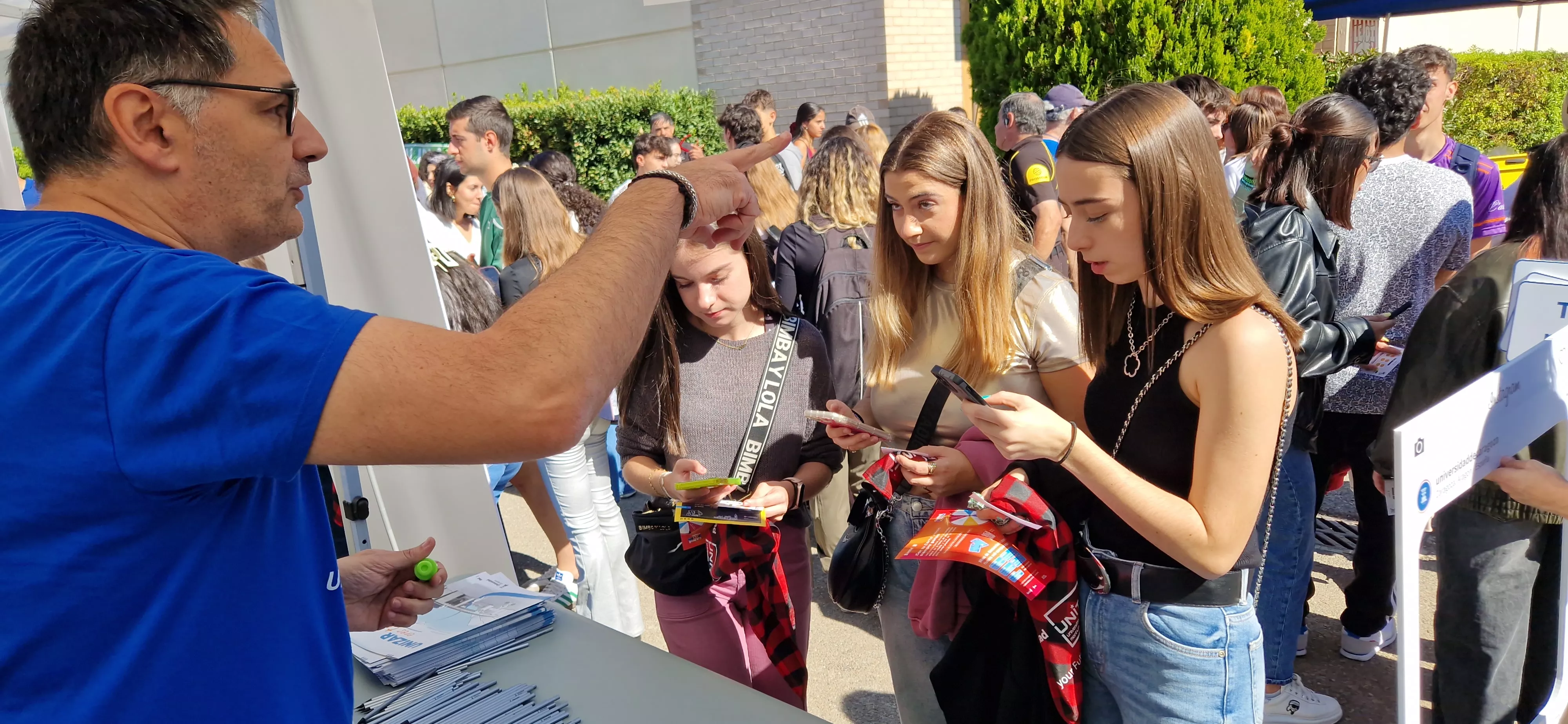 Fiesta de bienvenida del Campus de Huesca curso 2025/2026. Foto Myriam Martínez