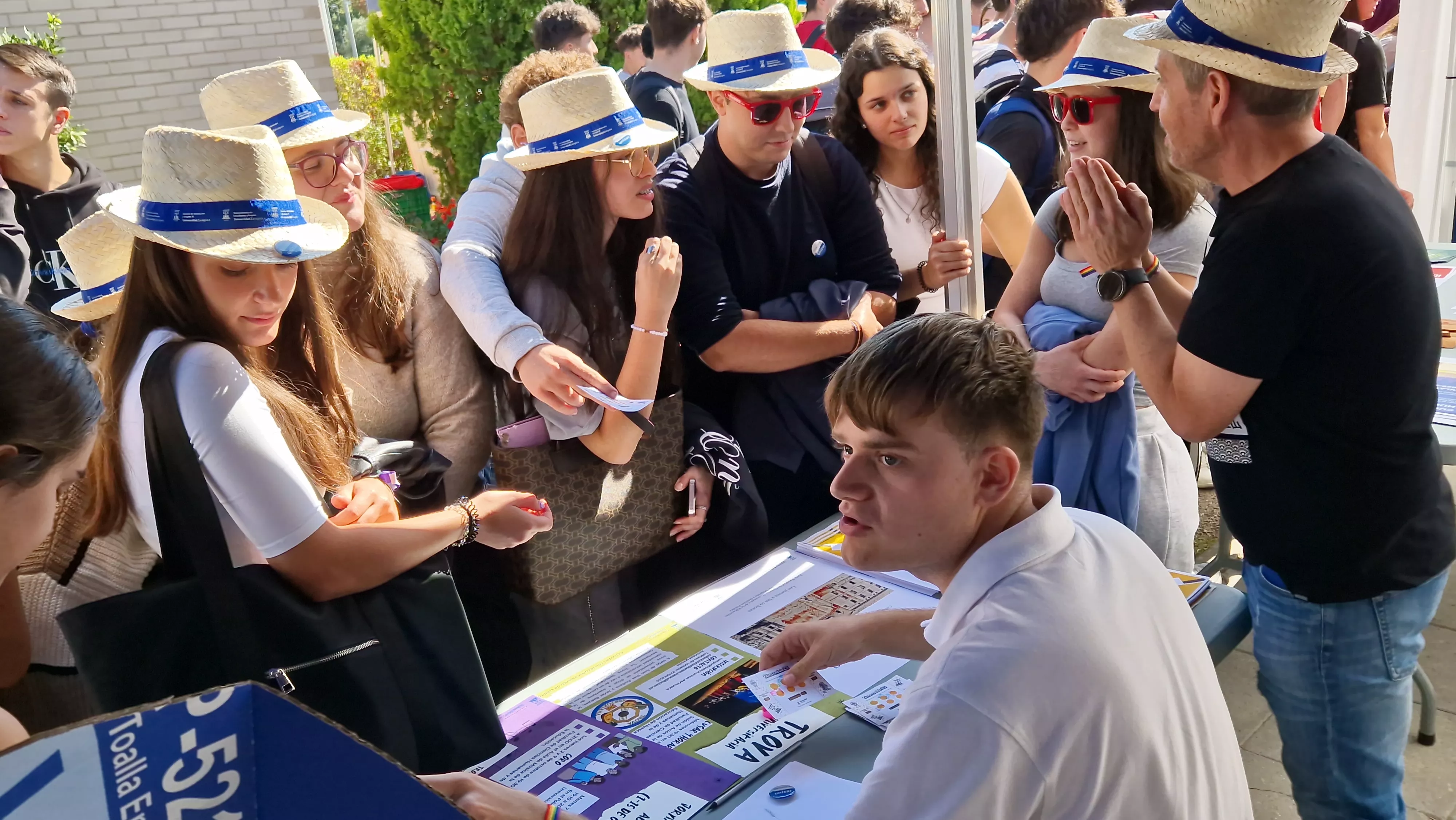 Fiesta de bienvenida del Campus de Huesca curso 2025/2026. Foto Myriam Martínez