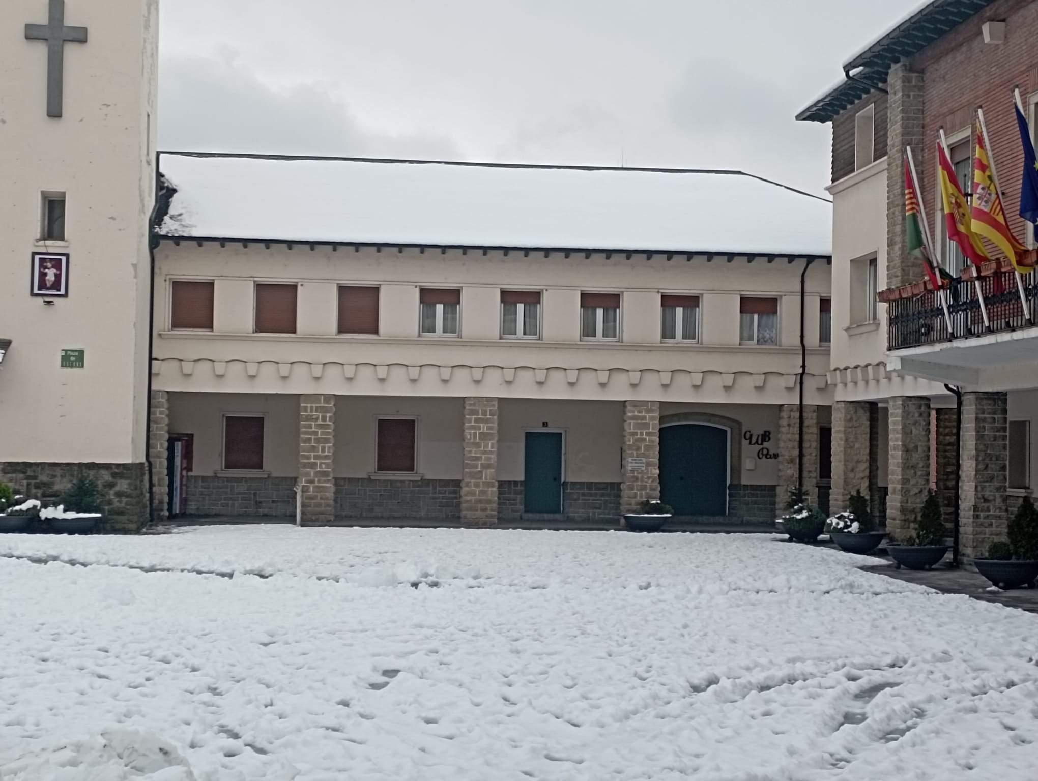 Plaza de España de Sabiñánigo