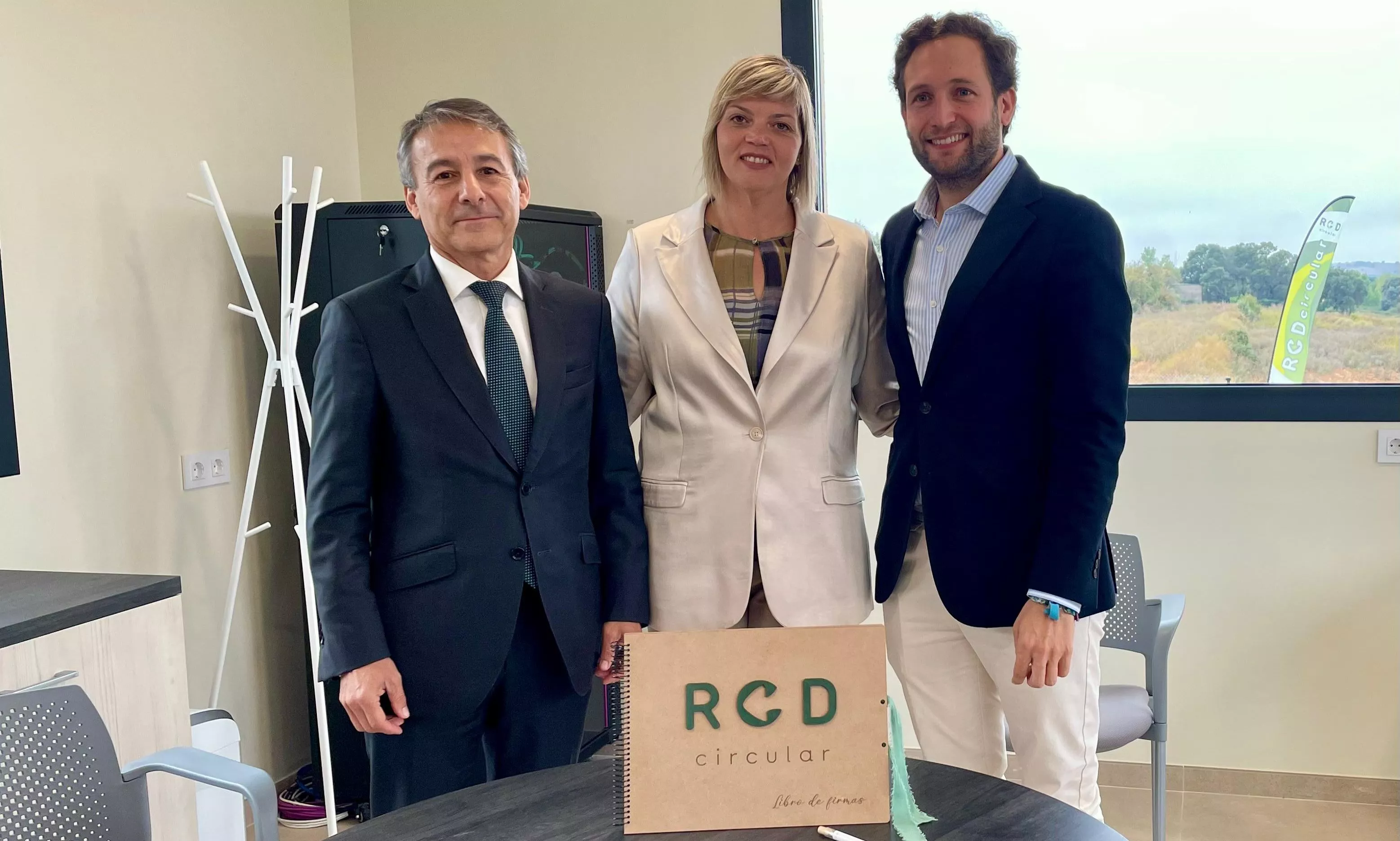 Inauguración de la nueva planta de RCD Circular en Monzón.