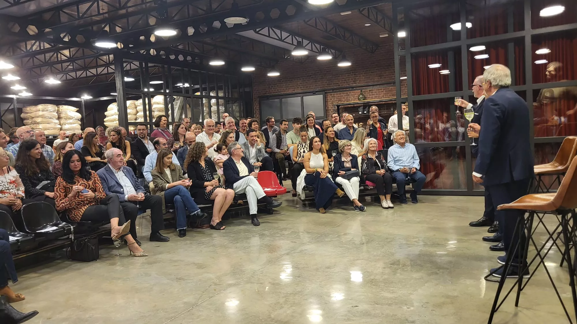 Acto de relevo de CEO en Eboca: de Raúl Benito a Manuel Torres