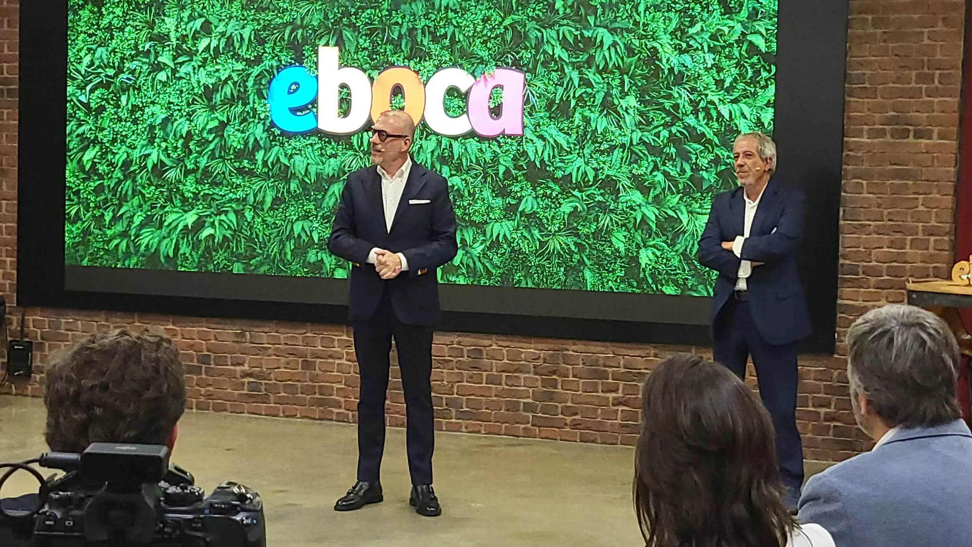 Acto de relevo de CEO en Eboca: de Raúl Benito a Manuel Torres