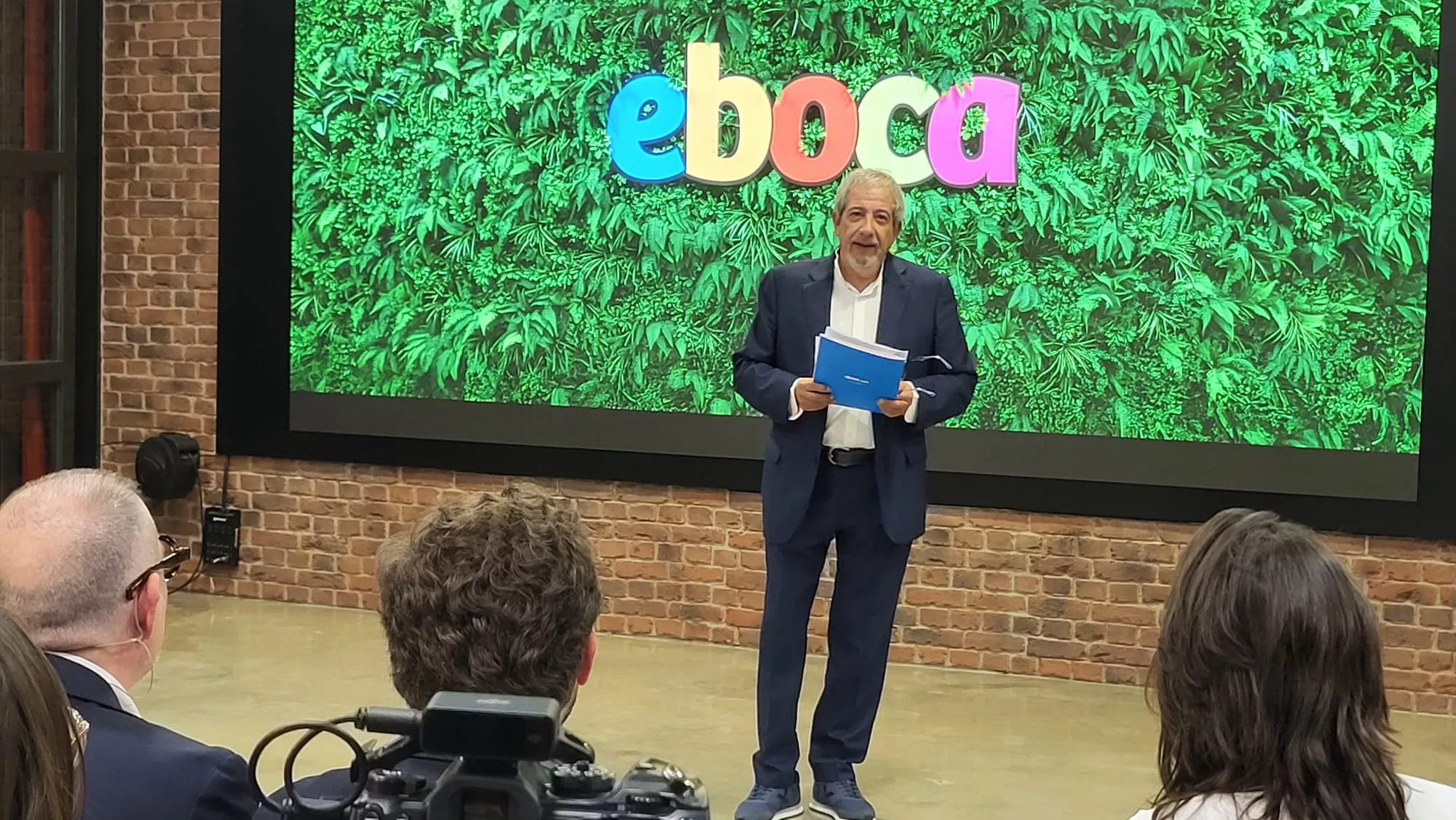 Acto de relevo de CEO en Eboca: de Raúl Benito a Manuel Torres