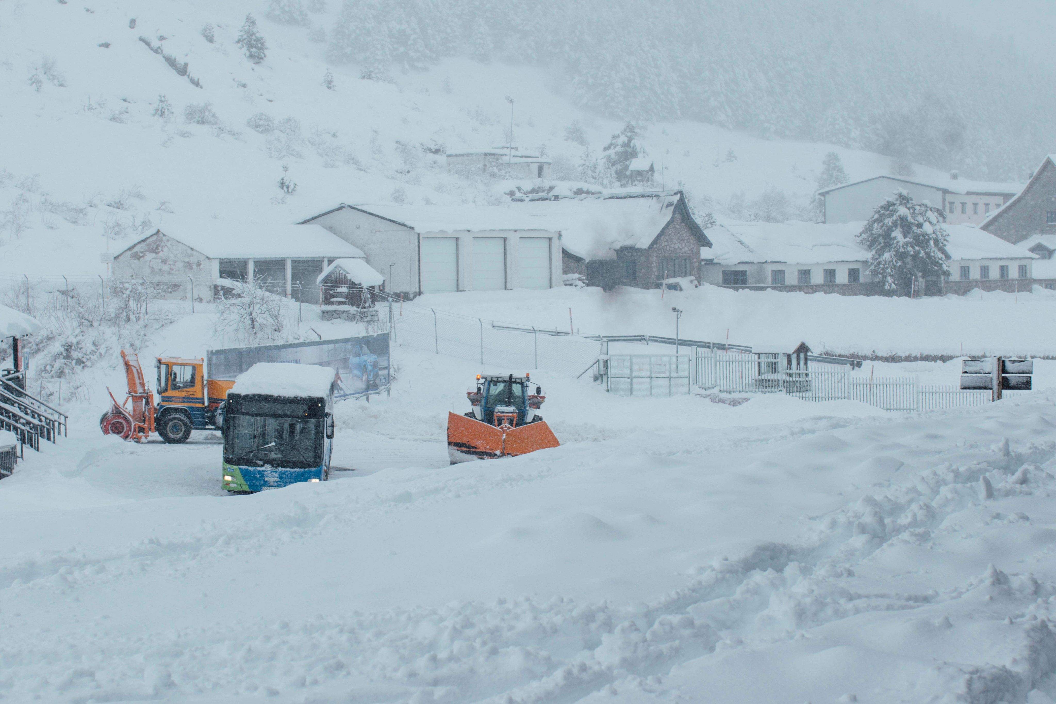 Candanchú este martes por la mañana