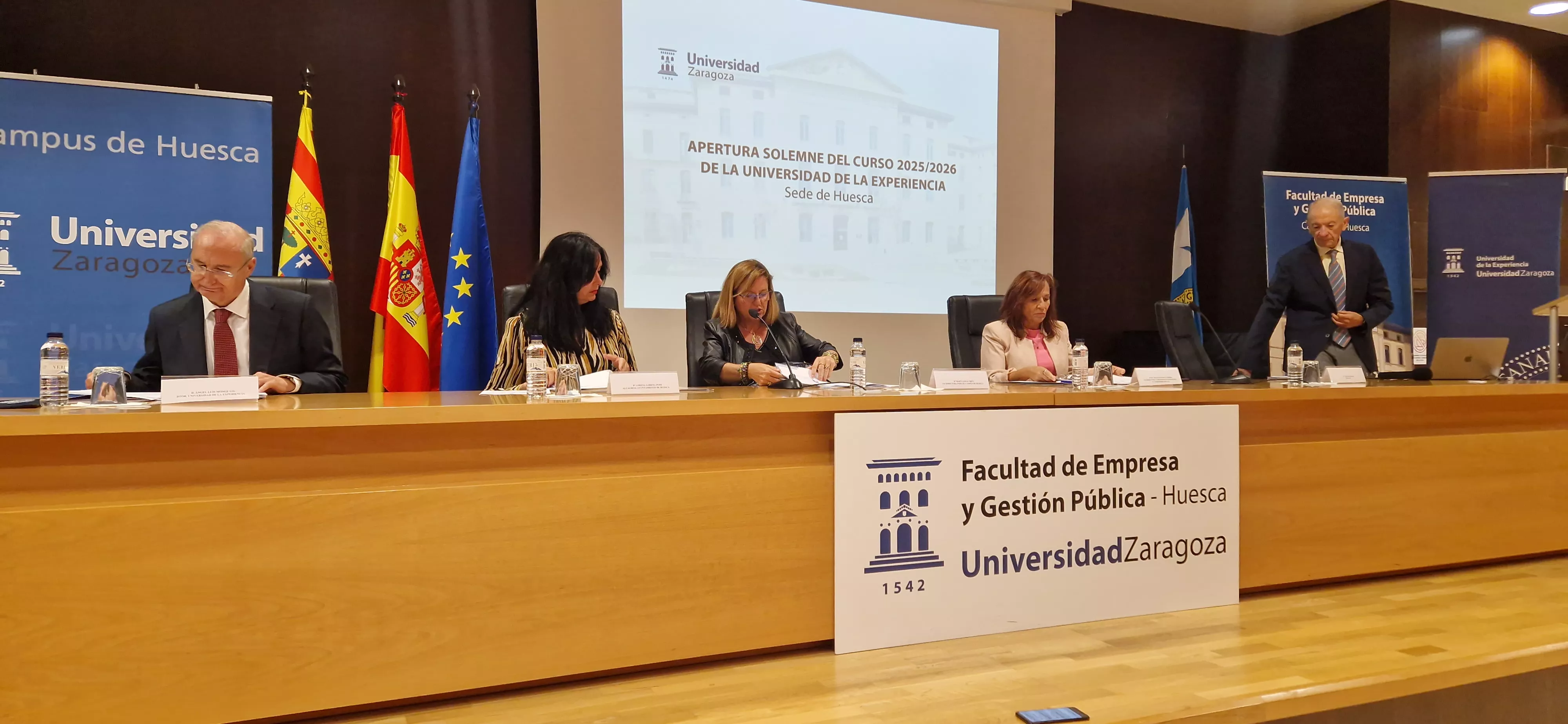 Inauguración del nuevo curso de la Universidad de la Experiencia. Foto Myriam Martínez