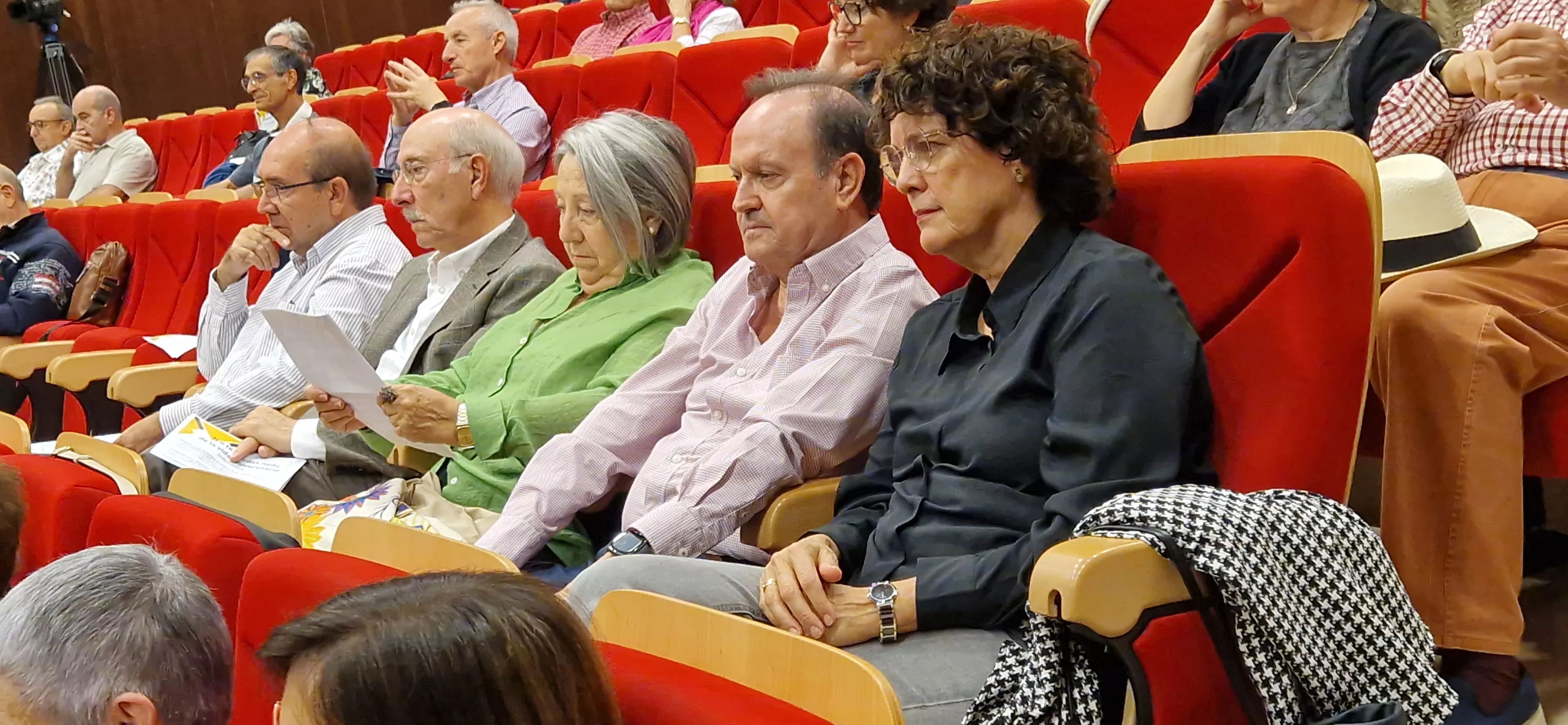 Inauguración del nuevo curso de la Universidad de la Experiencia. Foto Myriam Martínez