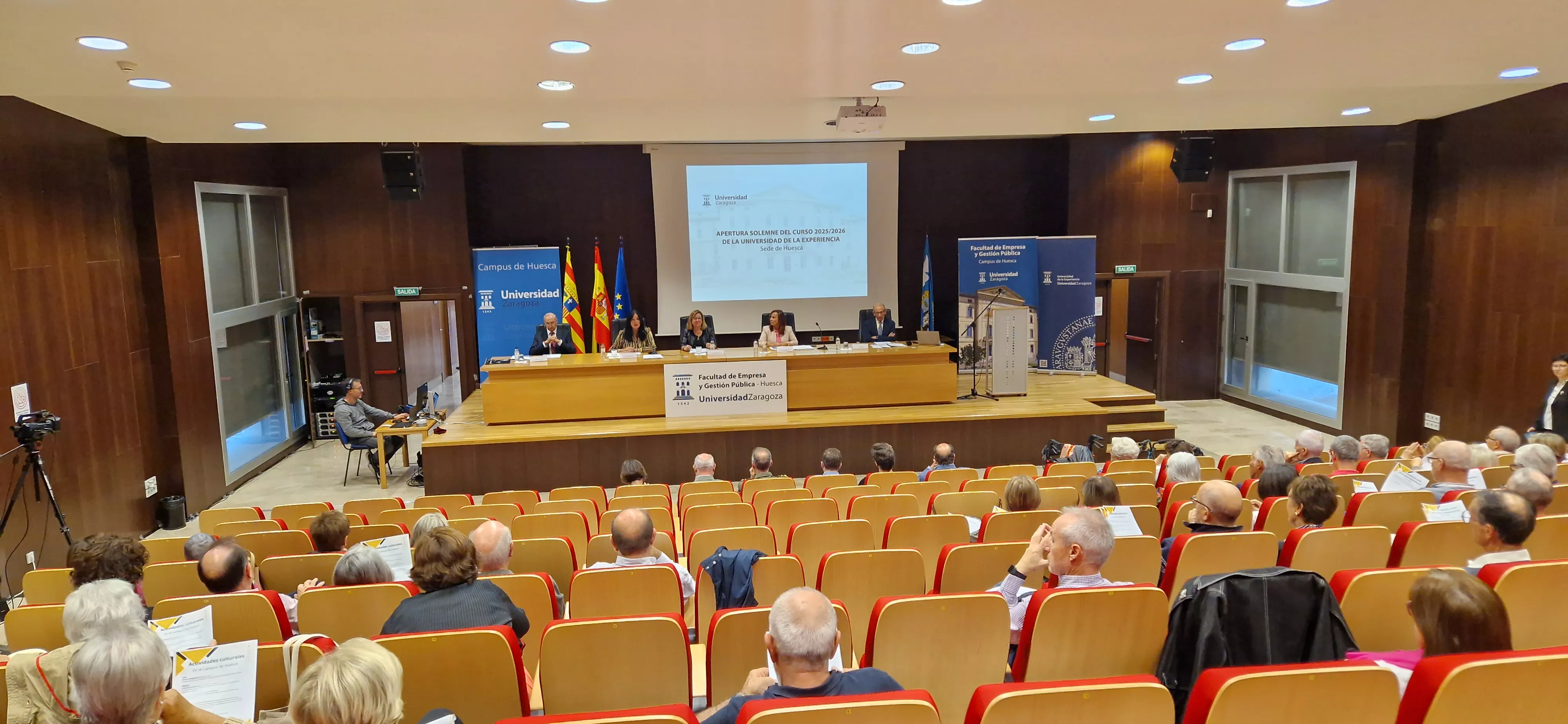 Inauguración del nuevo curso de la Universidad de la Experiencia. Foto Myriam Martínez