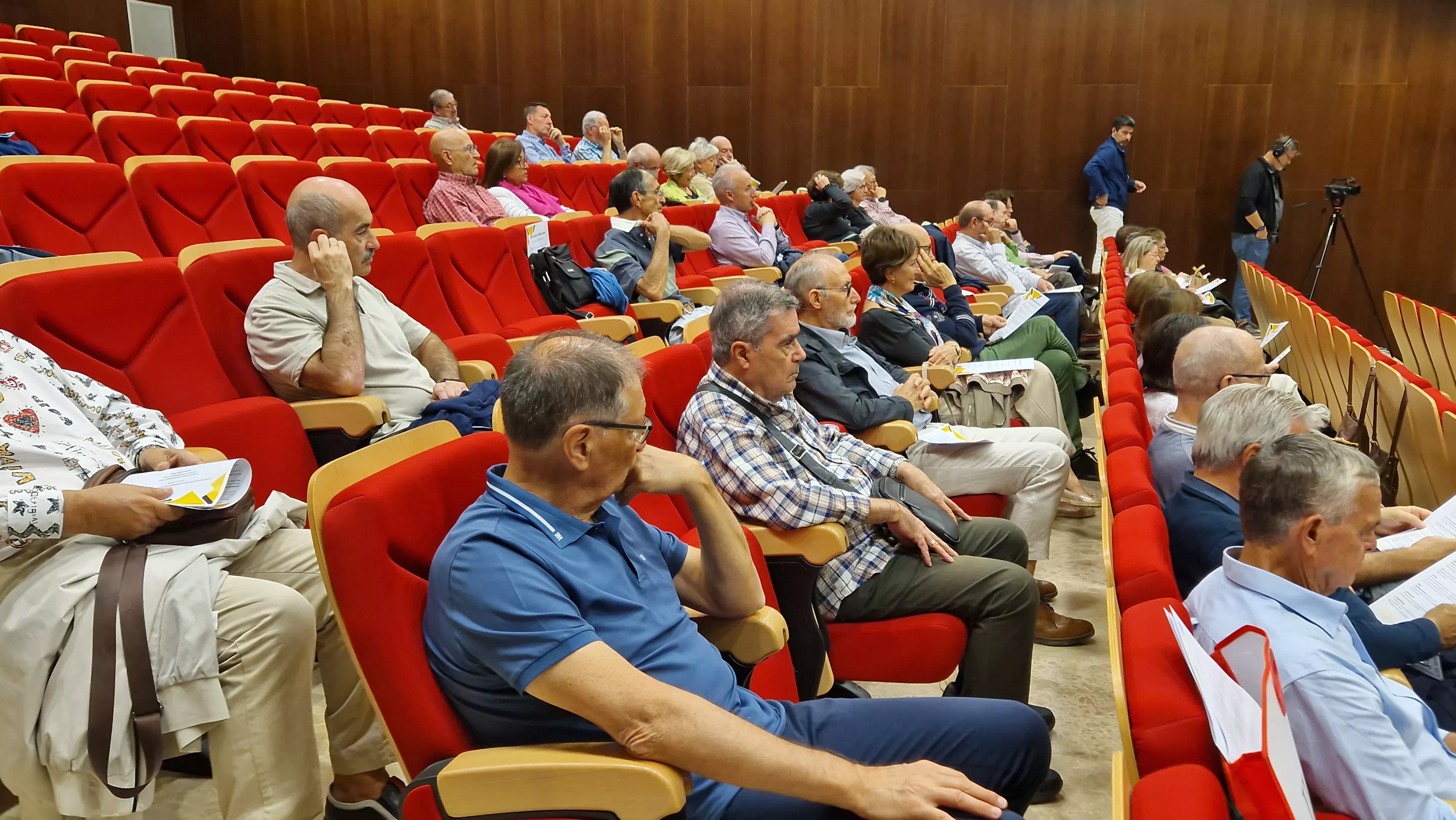 Inauguración del nuevo curso de la Universidad de la Experiencia. Foto Myriam Martínez