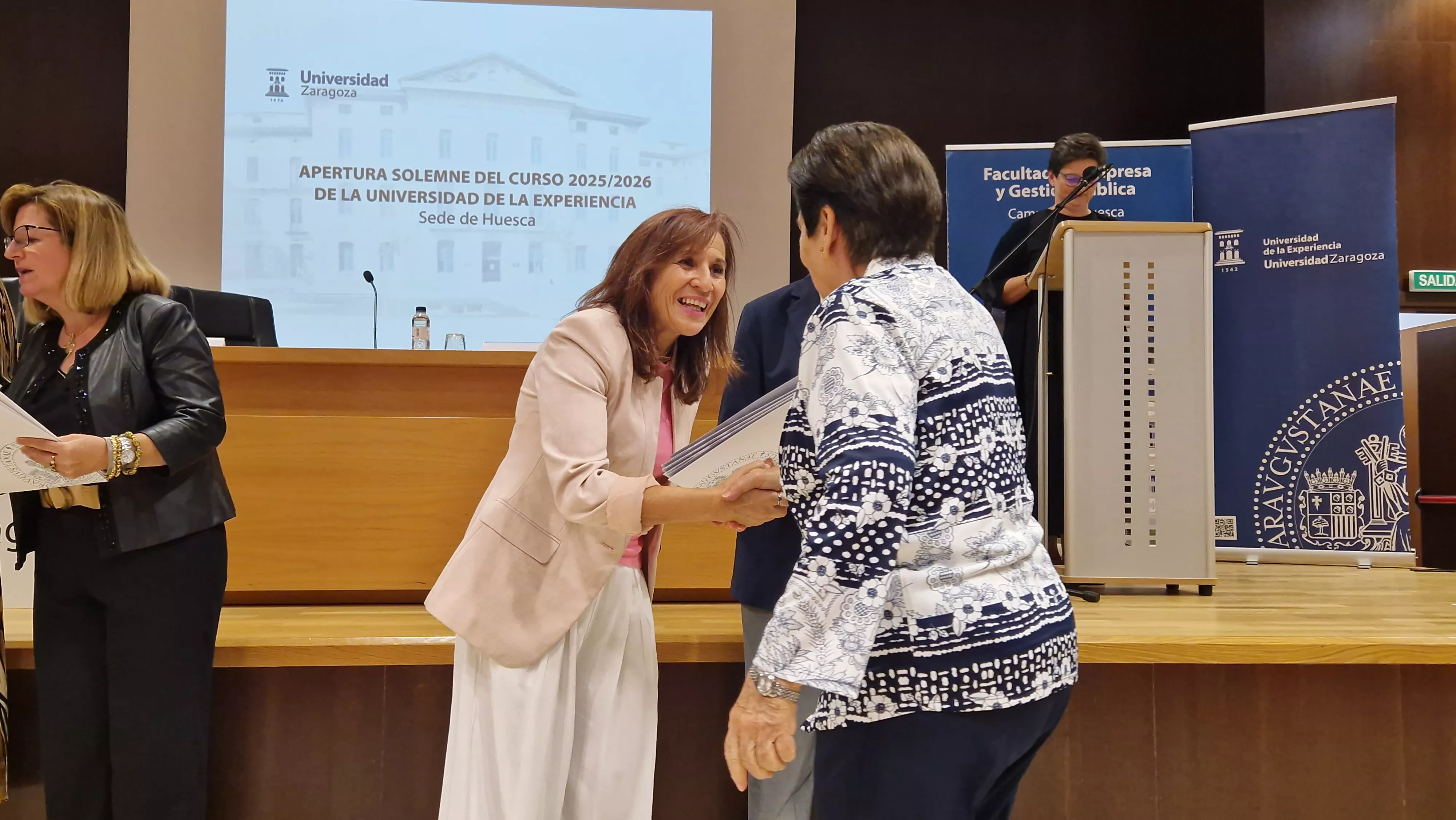 Inauguración del nuevo curso de la Universidad de la Experiencia. Foto Myriam Martínez