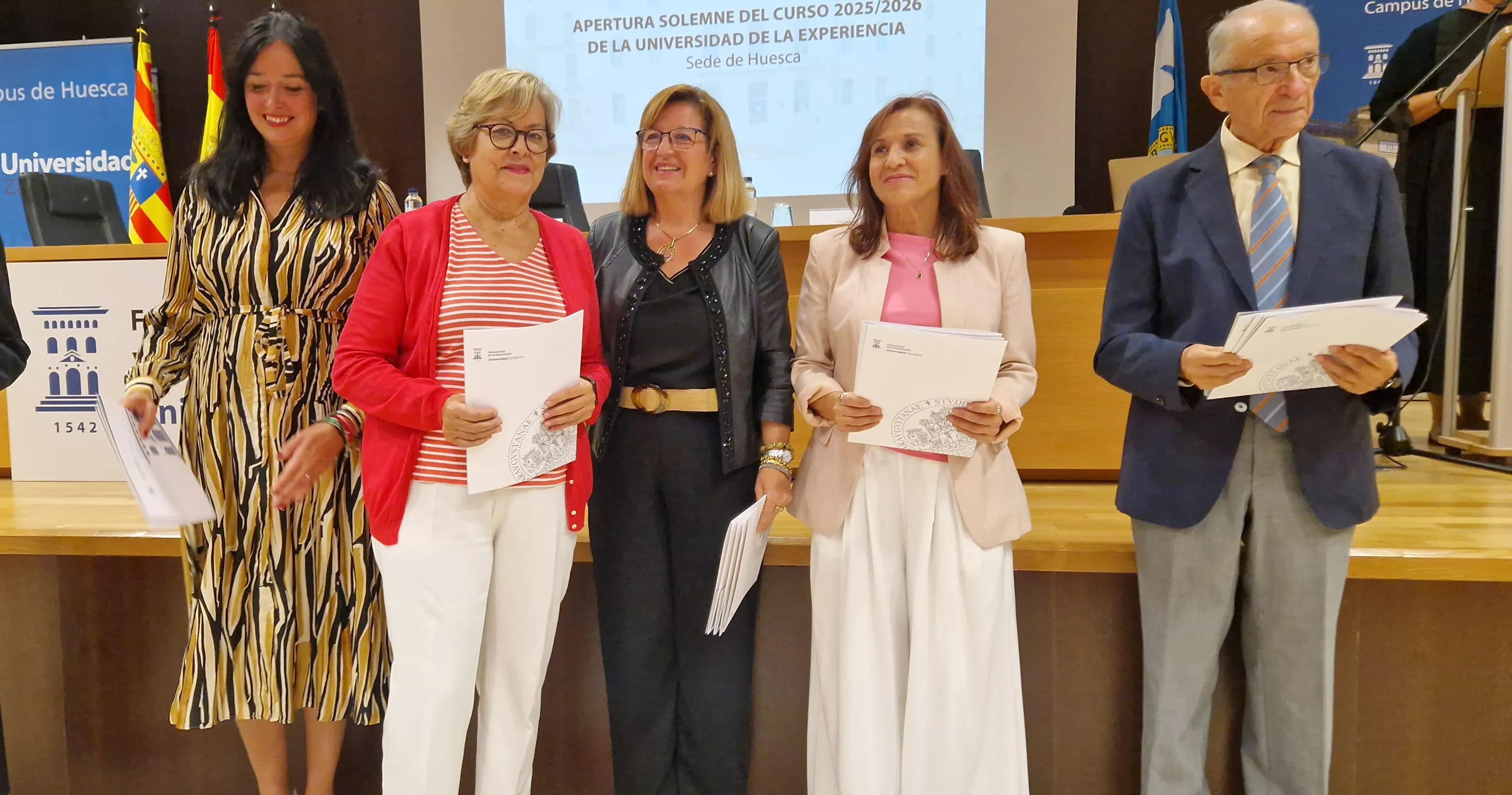 Inauguración del nuevo curso de la Universidad de la Experiencia. Foto Myriam Martínez