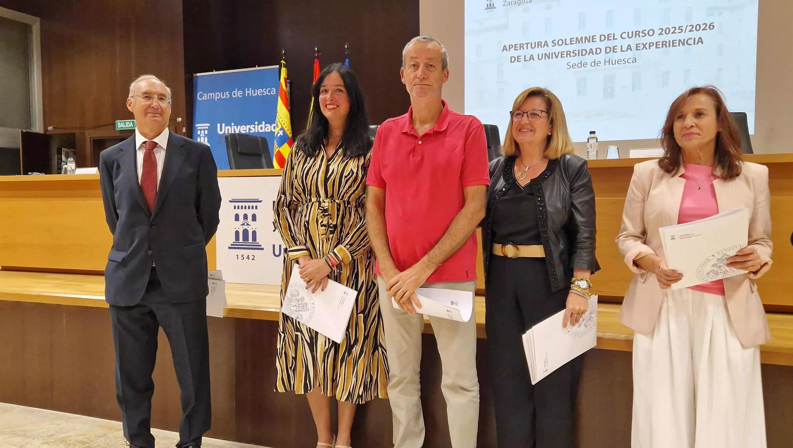 Inauguración del nuevo curso de la Universidad de la Experiencia. Foto Myriam Martínez