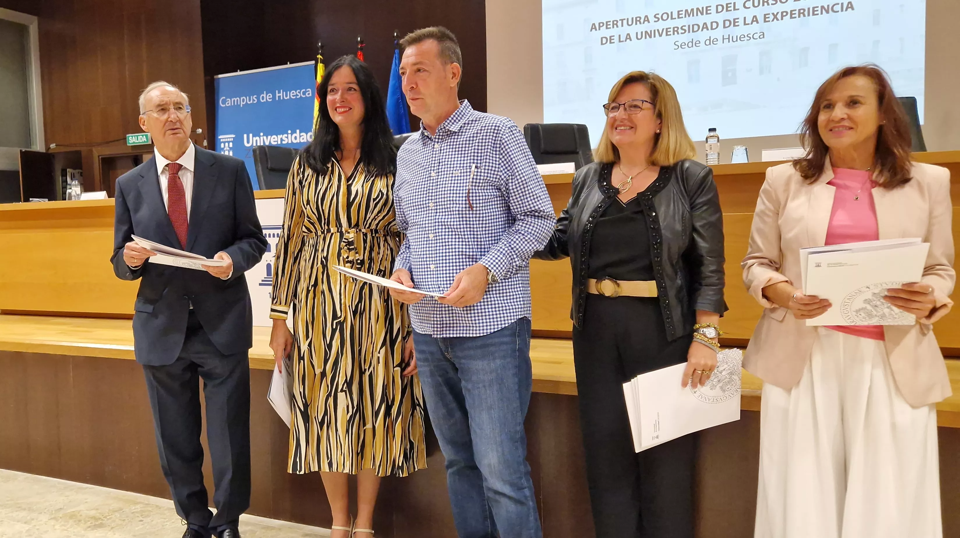 Inauguración del nuevo curso de la Universidad de la Experiencia. Foto Myriam Martínez