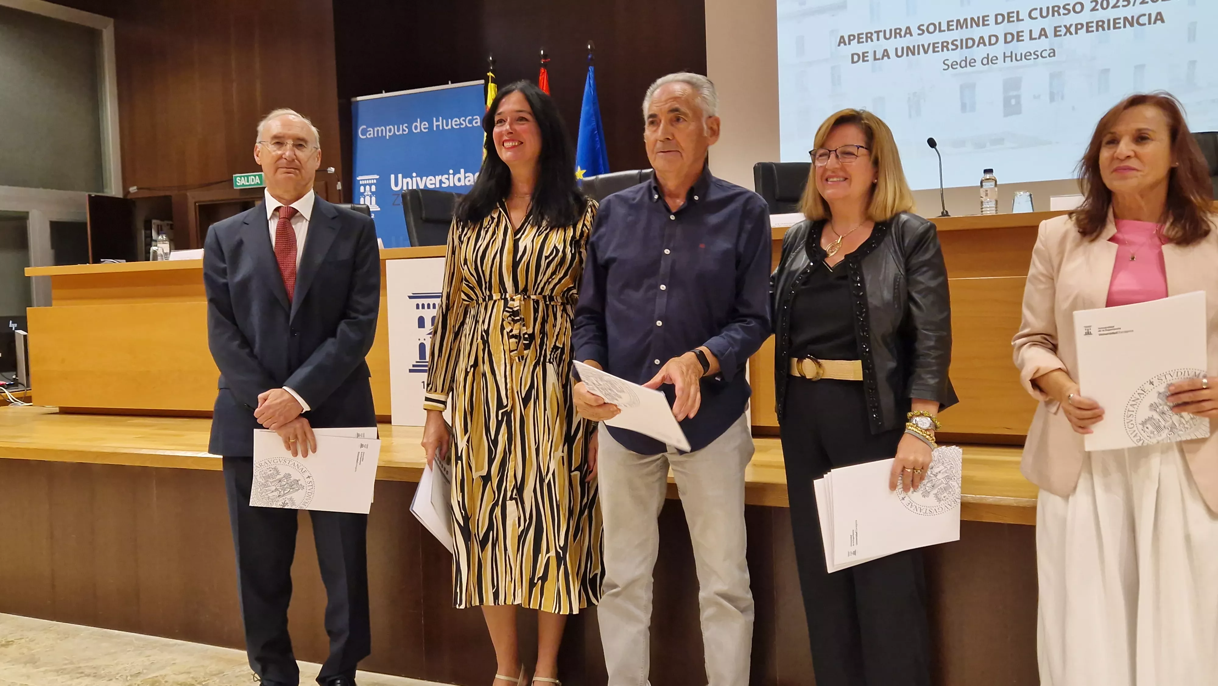 Inauguración del nuevo curso de la Universidad de la Experiencia. Foto Myriam Martínez