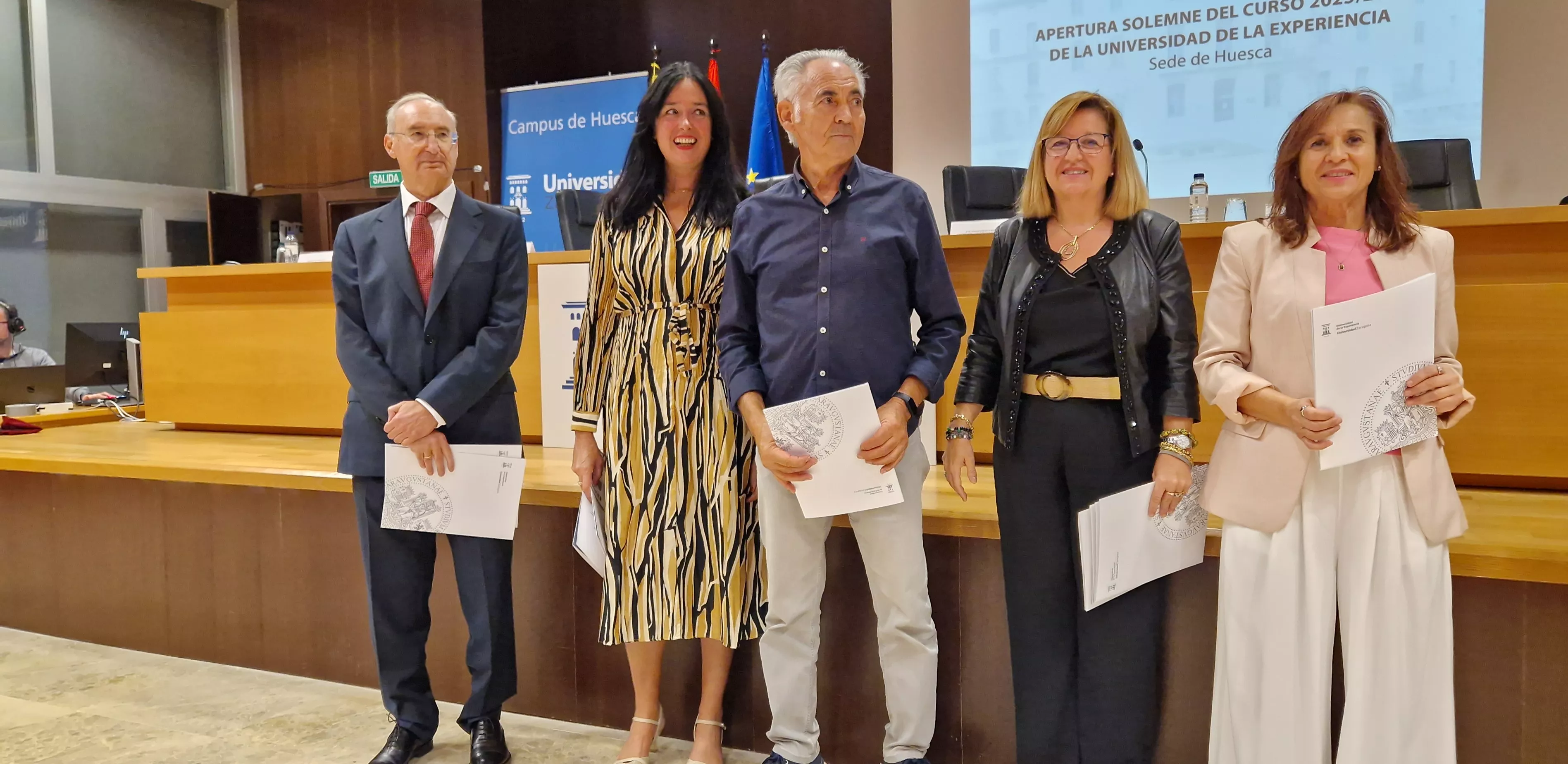 Inauguración del nuevo curso de la Universidad de la Experiencia. Foto Myriam Martínez