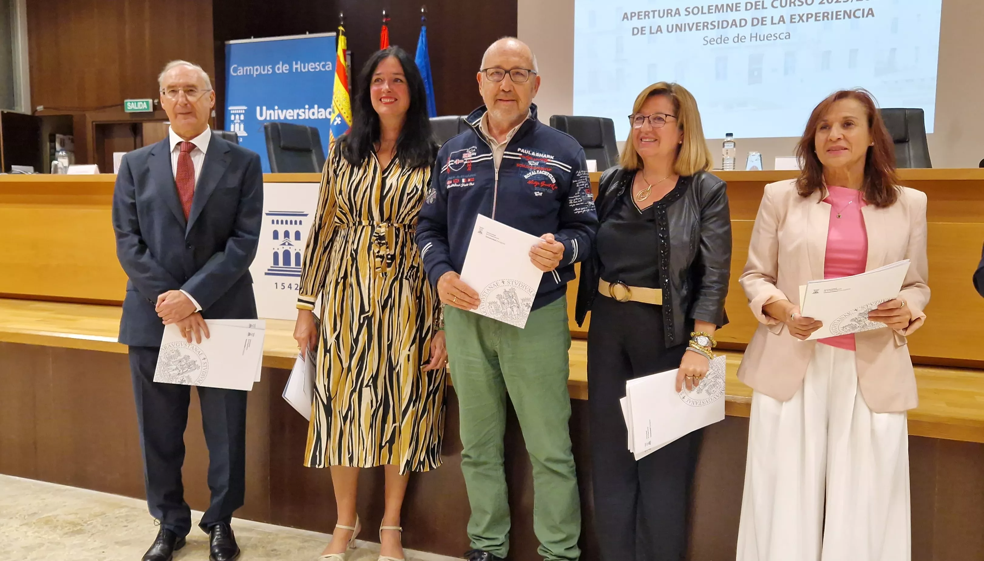 Inauguración del nuevo curso de la Universidad de la Experiencia. Foto Myriam Martínez