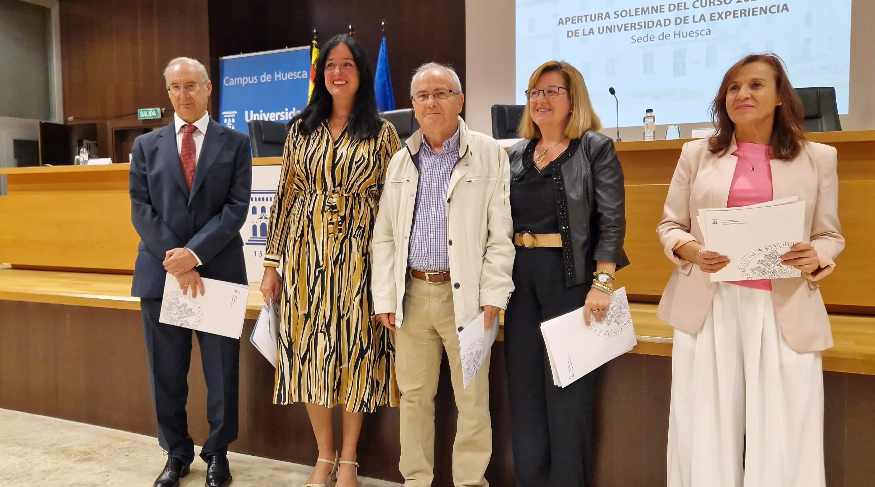 Inauguración del nuevo curso de la Universidad de la Experiencia. Foto Myriam Martínez