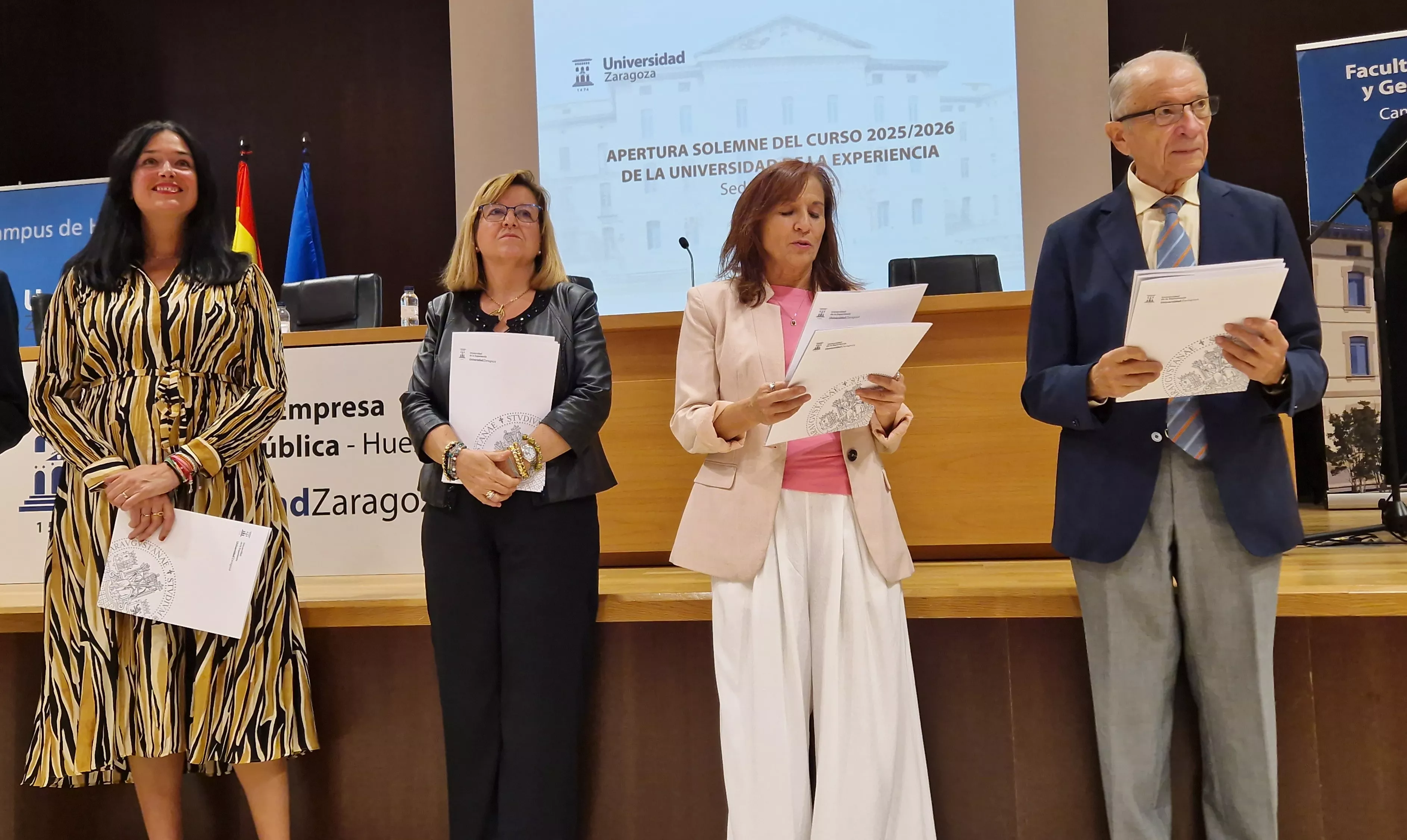 Inauguración del nuevo curso de la Universidad de la Experiencia. Foto Myriam Martínez