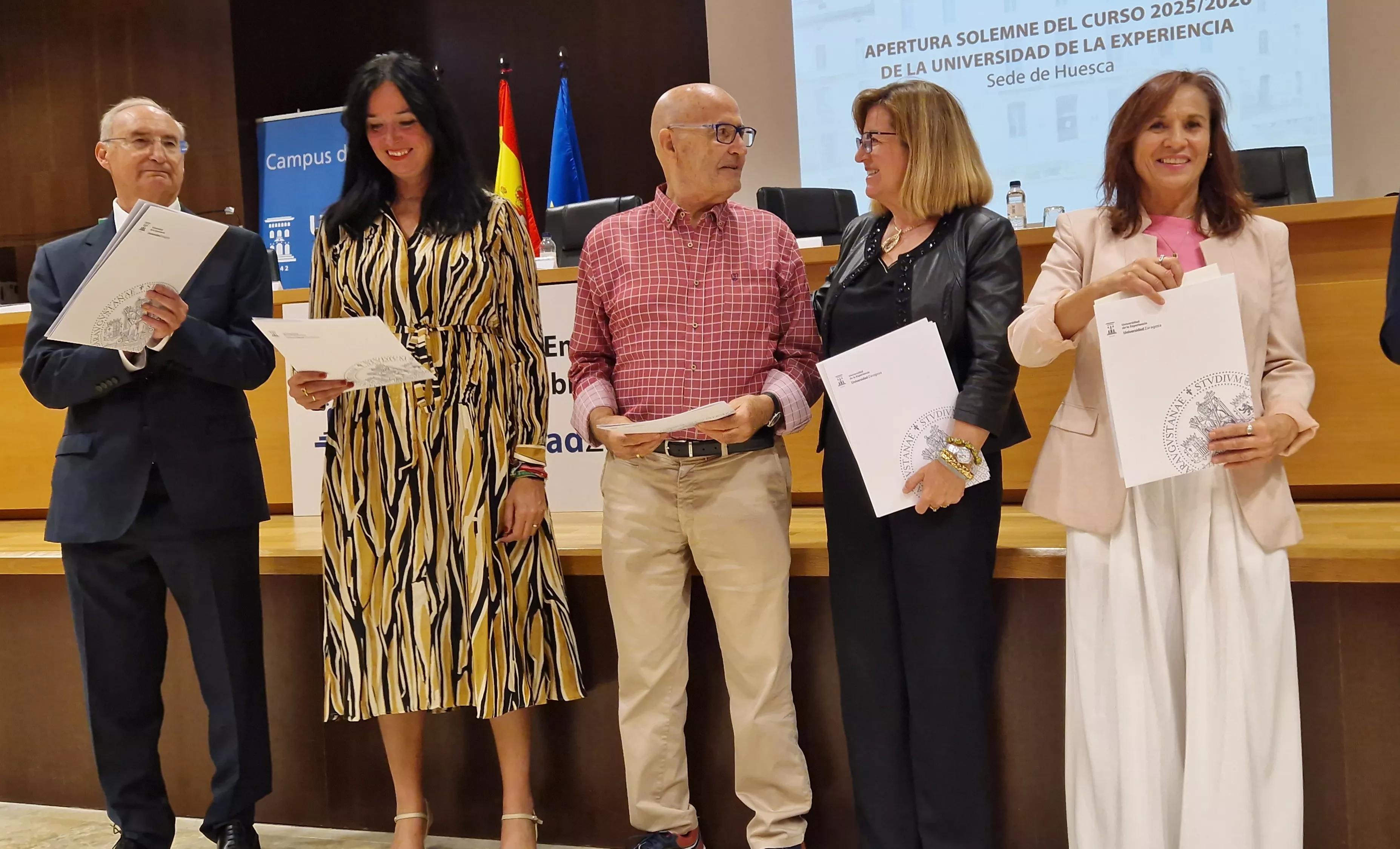 Inauguración del nuevo curso de la Universidad de la Experiencia. Foto Myriam Martínez