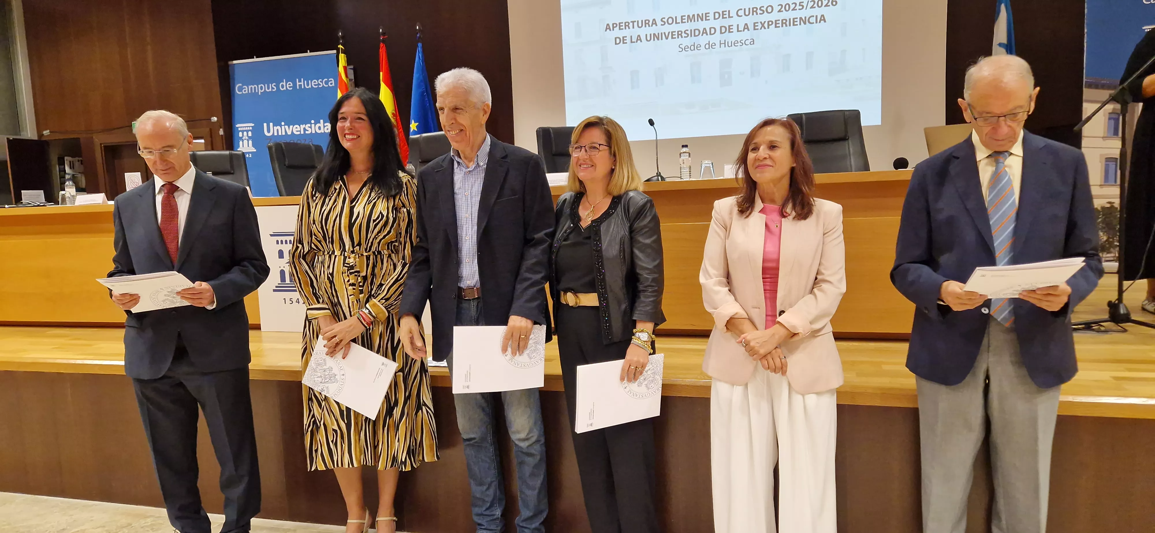 Inauguración del nuevo curso de la Universidad de la Experiencia. Foto Myriam Martínez