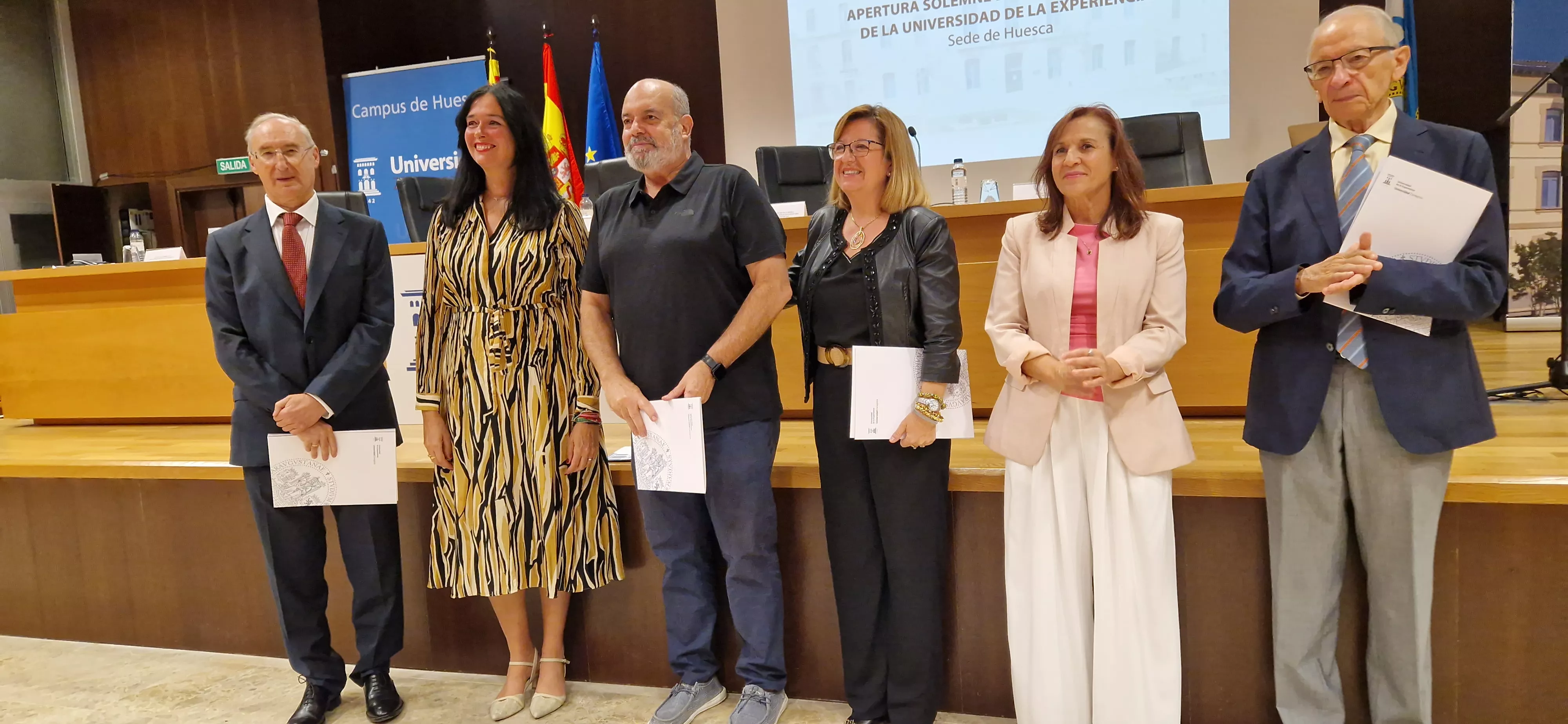 Inauguración del nuevo curso de la Universidad de la Experiencia. Foto Myriam Martínez