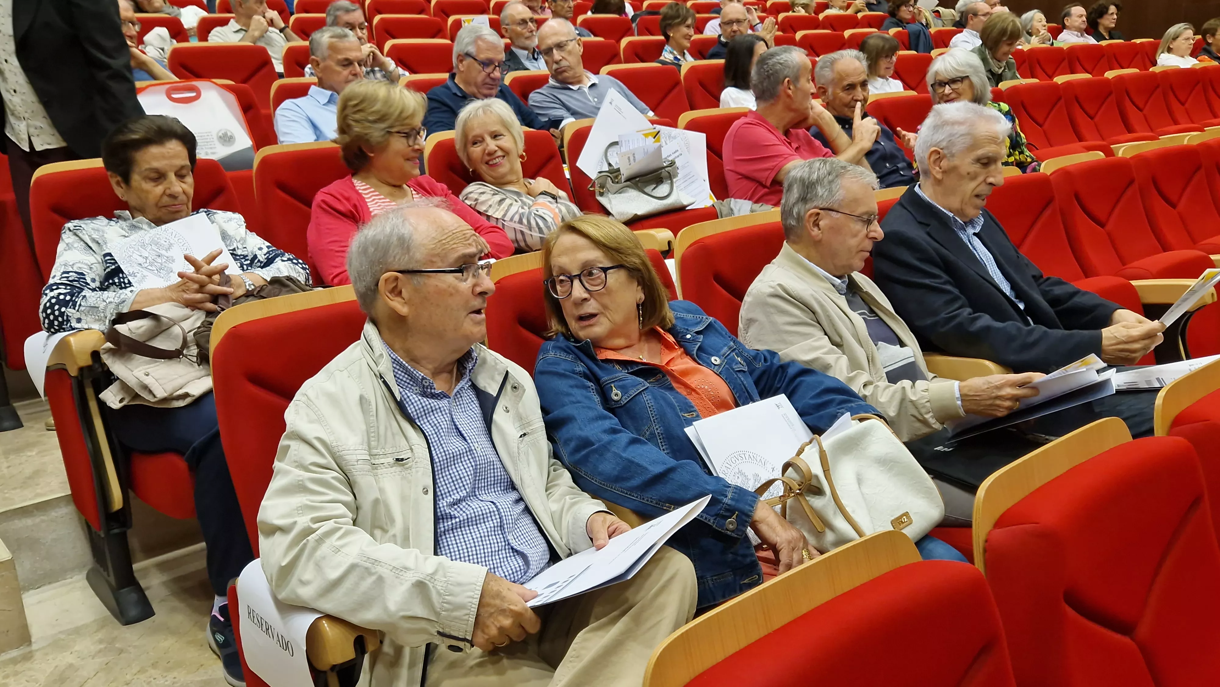 Inauguración del nuevo curso de la Universidad de la Experiencia. Foto Myriam Martínez