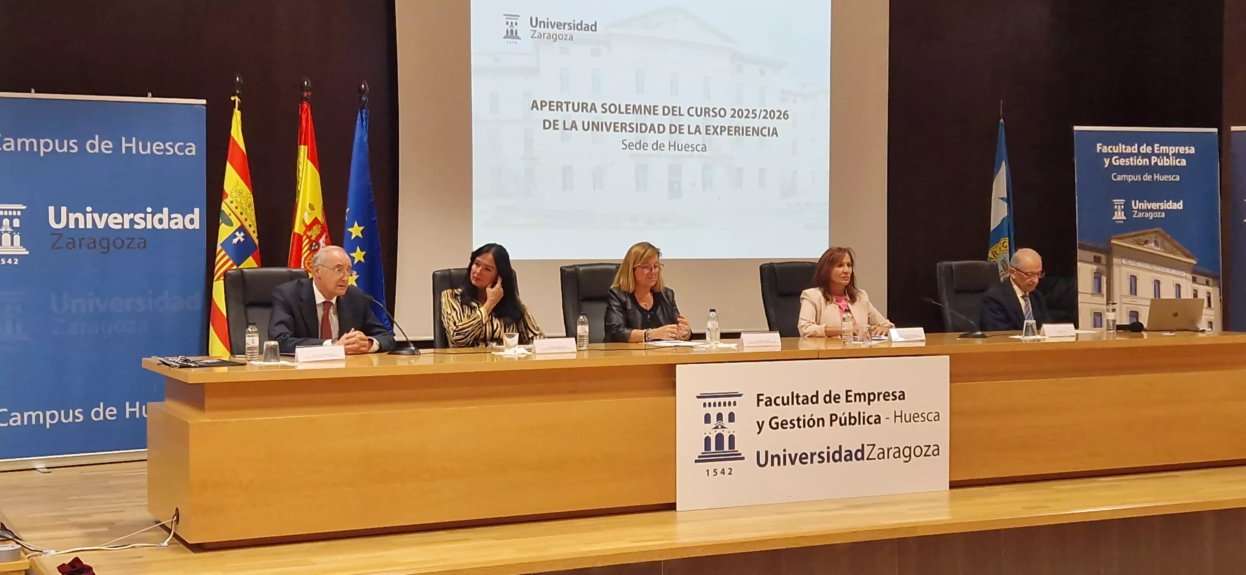 Inauguración del nuevo curso de la Universidad de la Experiencia. Foto Myriam Martínez