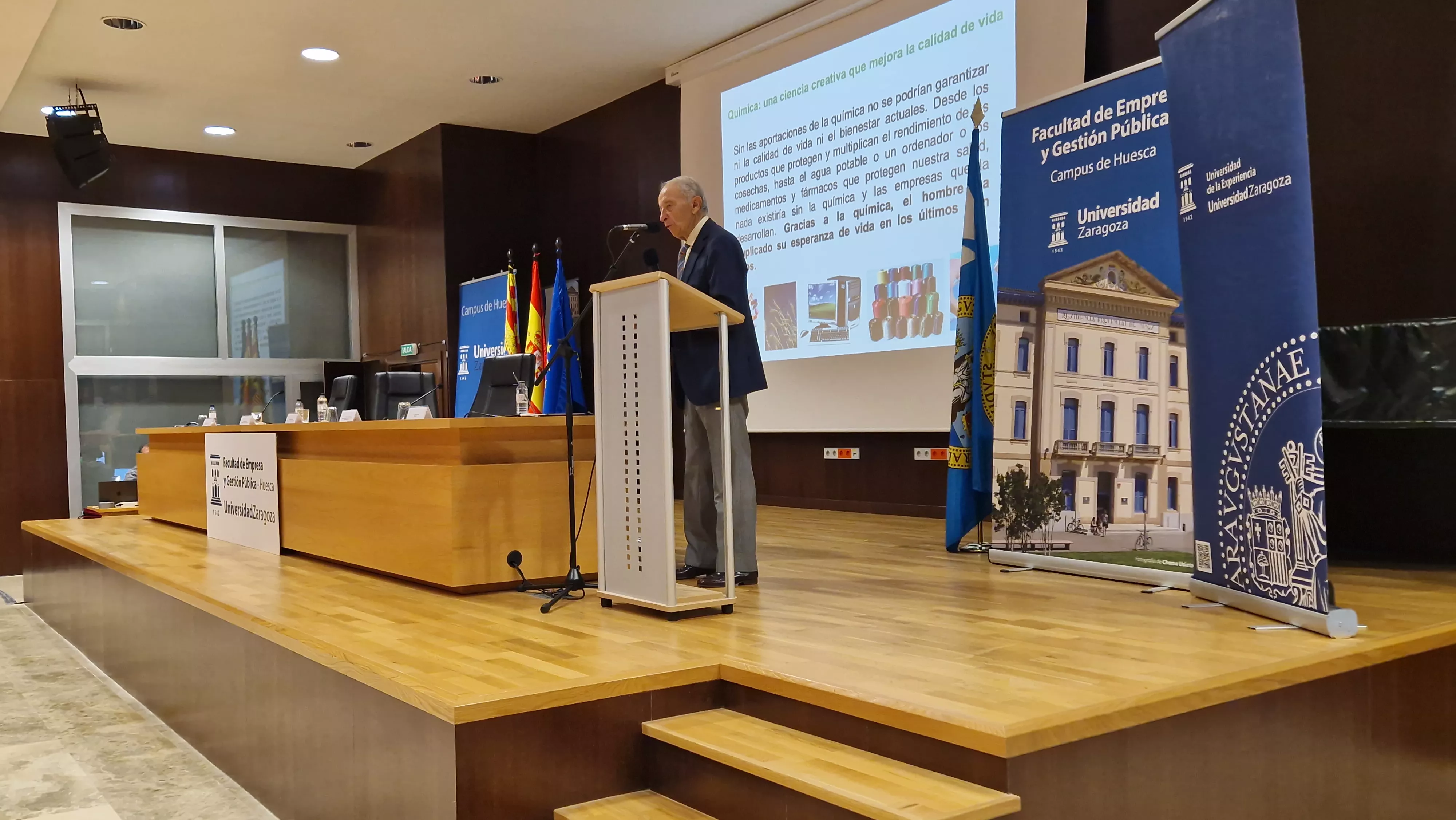 Inauguración del nuevo curso de la Universidad de la Experiencia. Foto Myriam Martínez