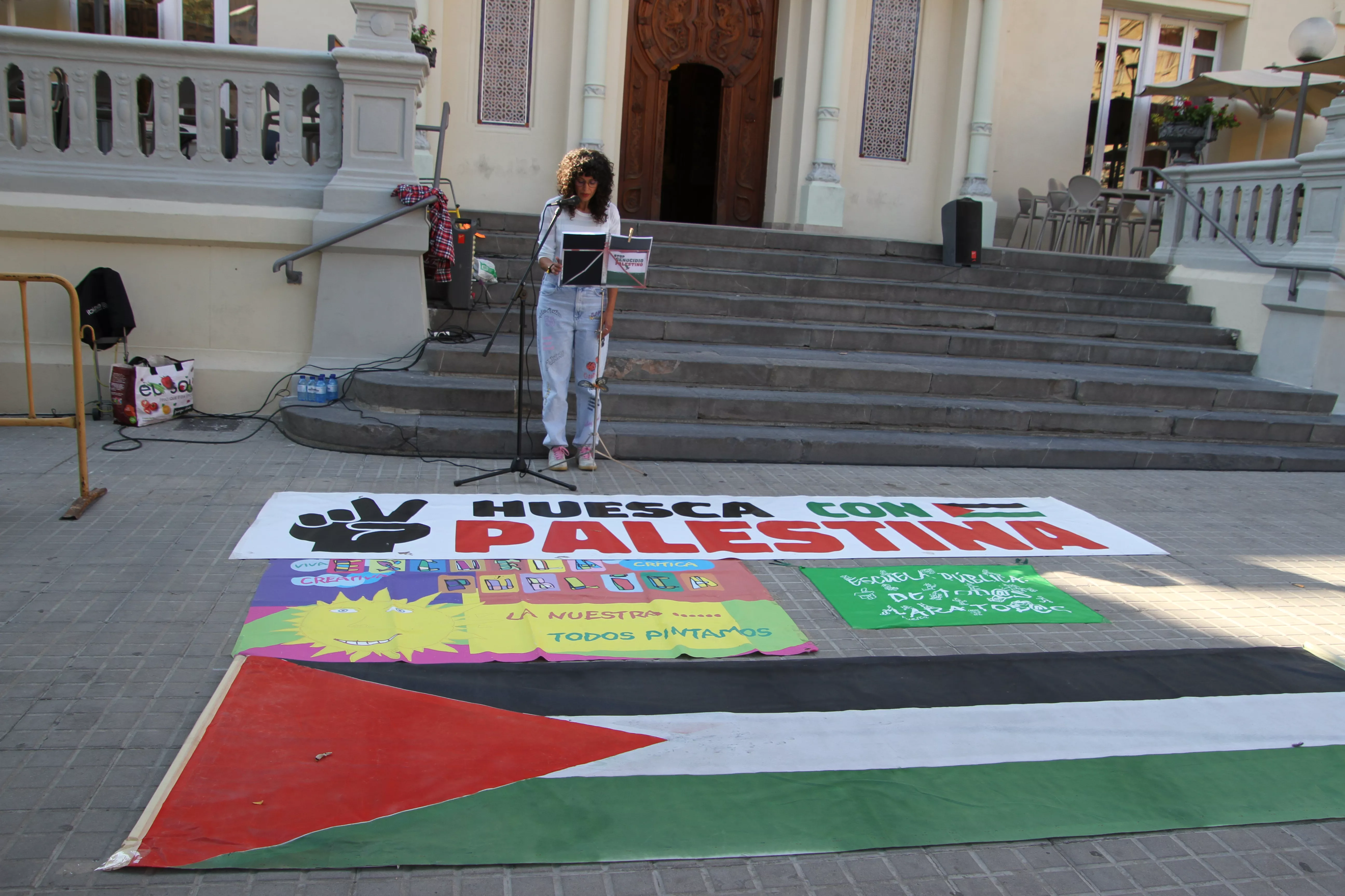 Acto de la Plataforma de la Escuela Pública. Foto Carlos Neofato