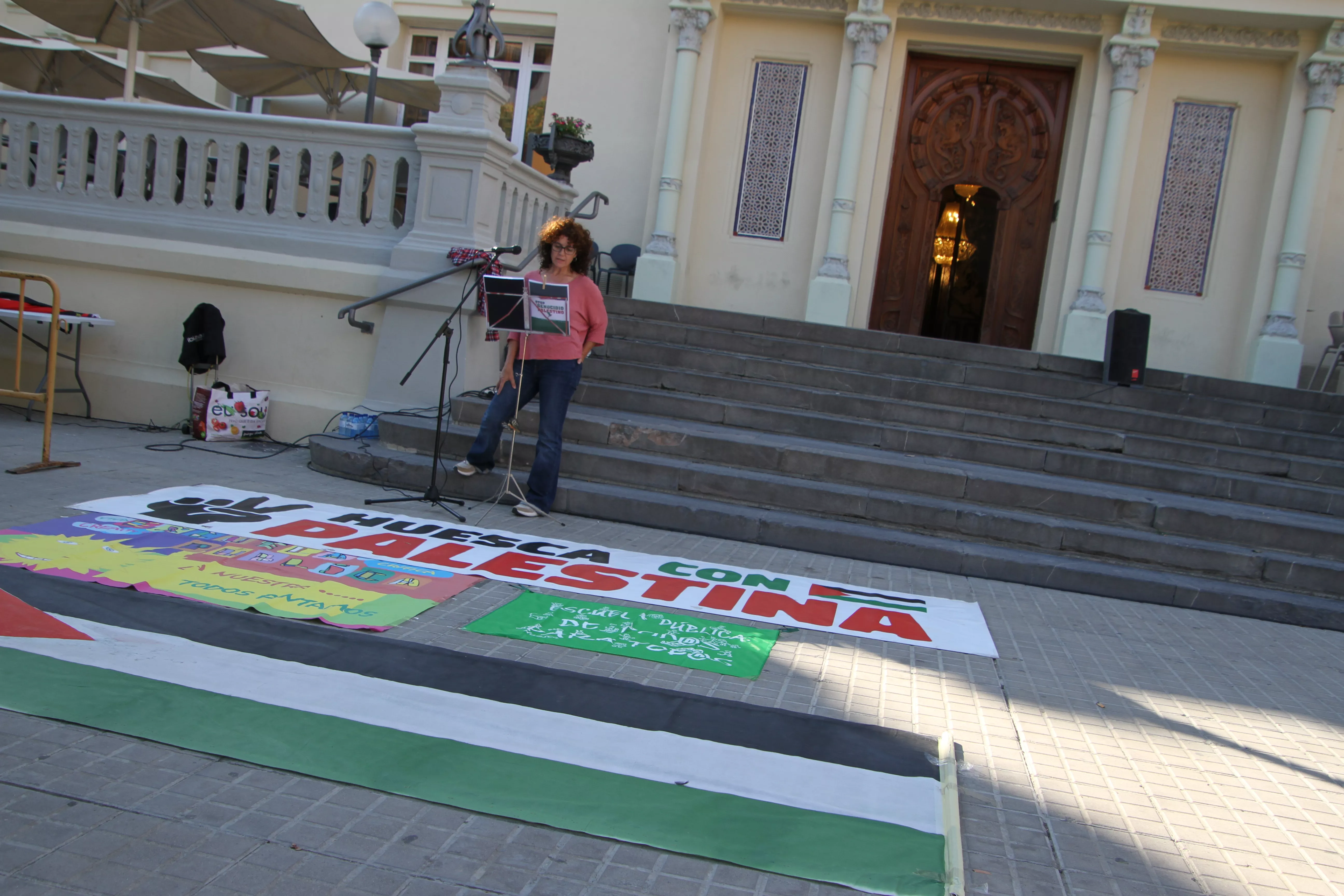 Acto de la Plataforma de la Escuela Pública. Foto Carlos Neofato