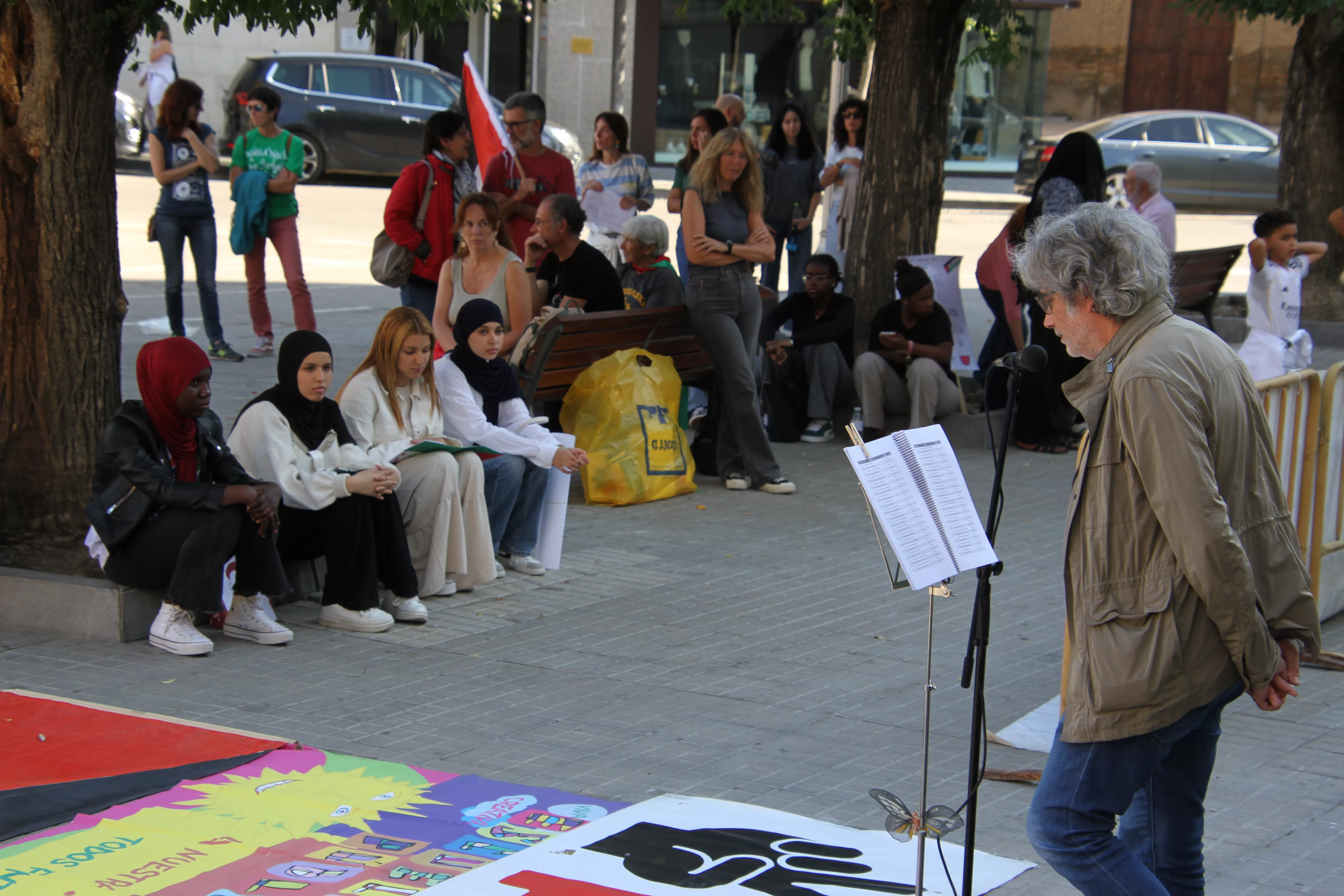 Acto de la Plataforma de la Escuela Pública. Foto Carlos Neofato