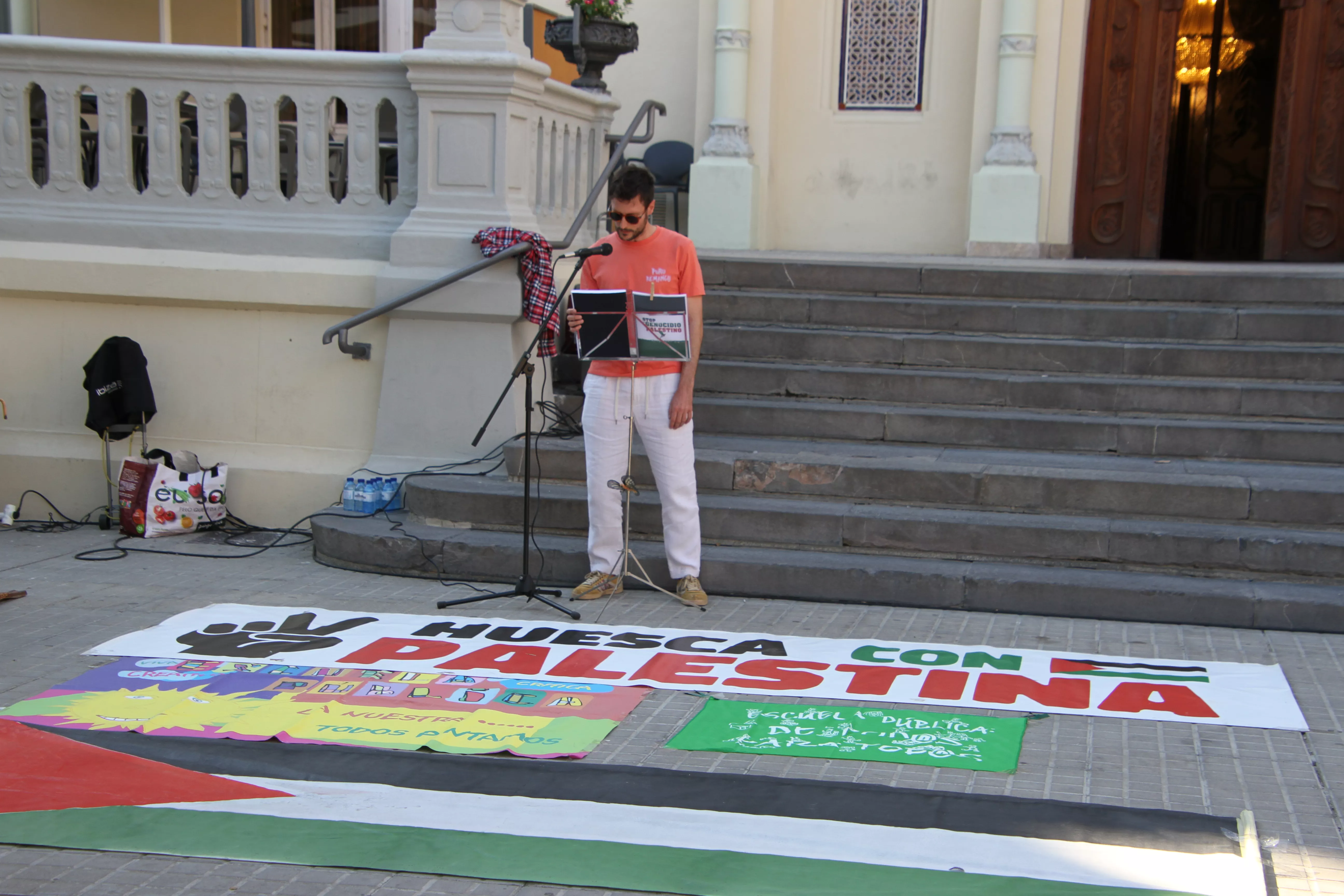 Acto de la Plataforma de la Escuela Pública. Foto Carlos Neofato
