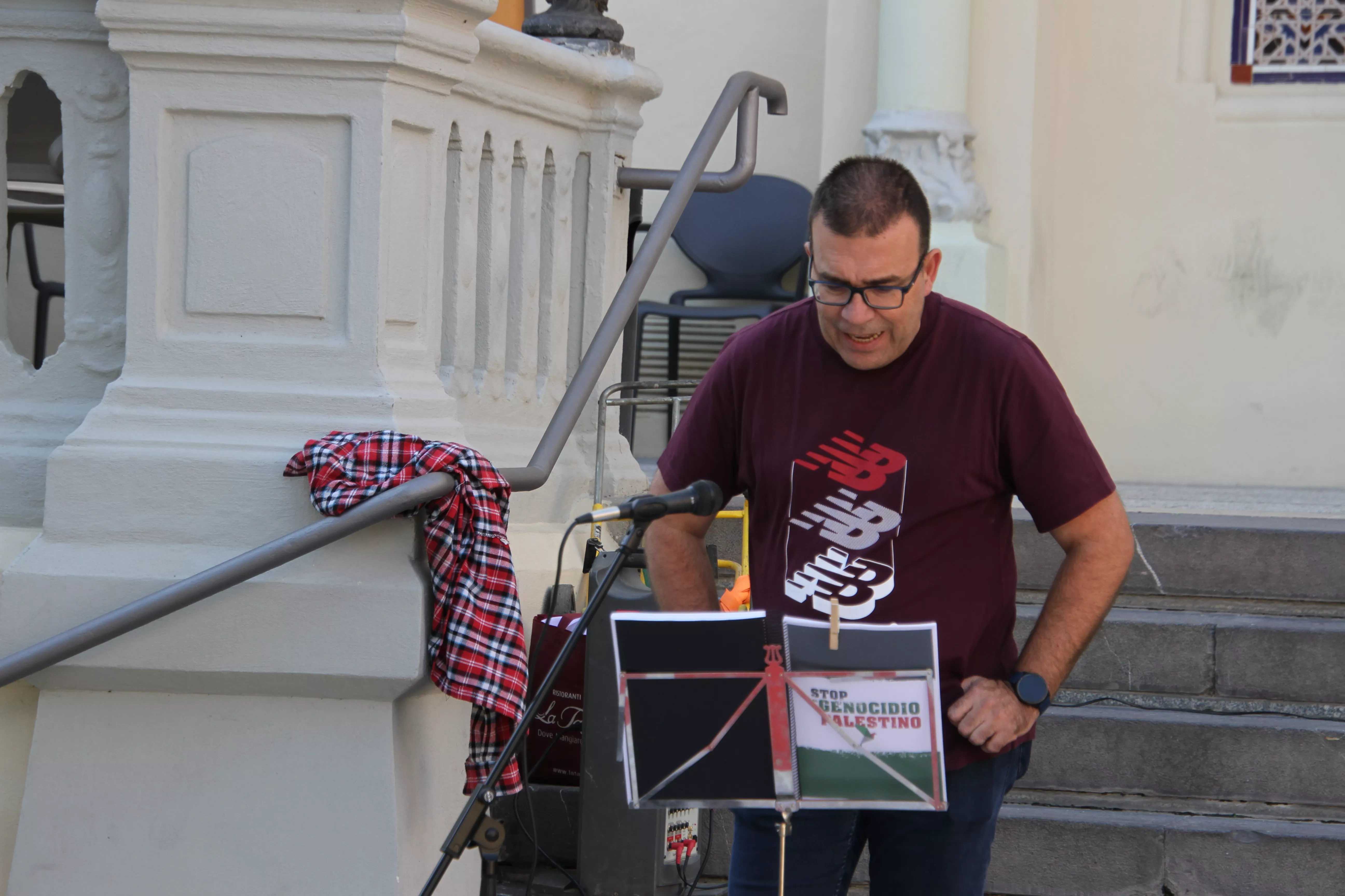 Acto de la Plataforma de la Escuela Pública. Foto Carlos Neofato