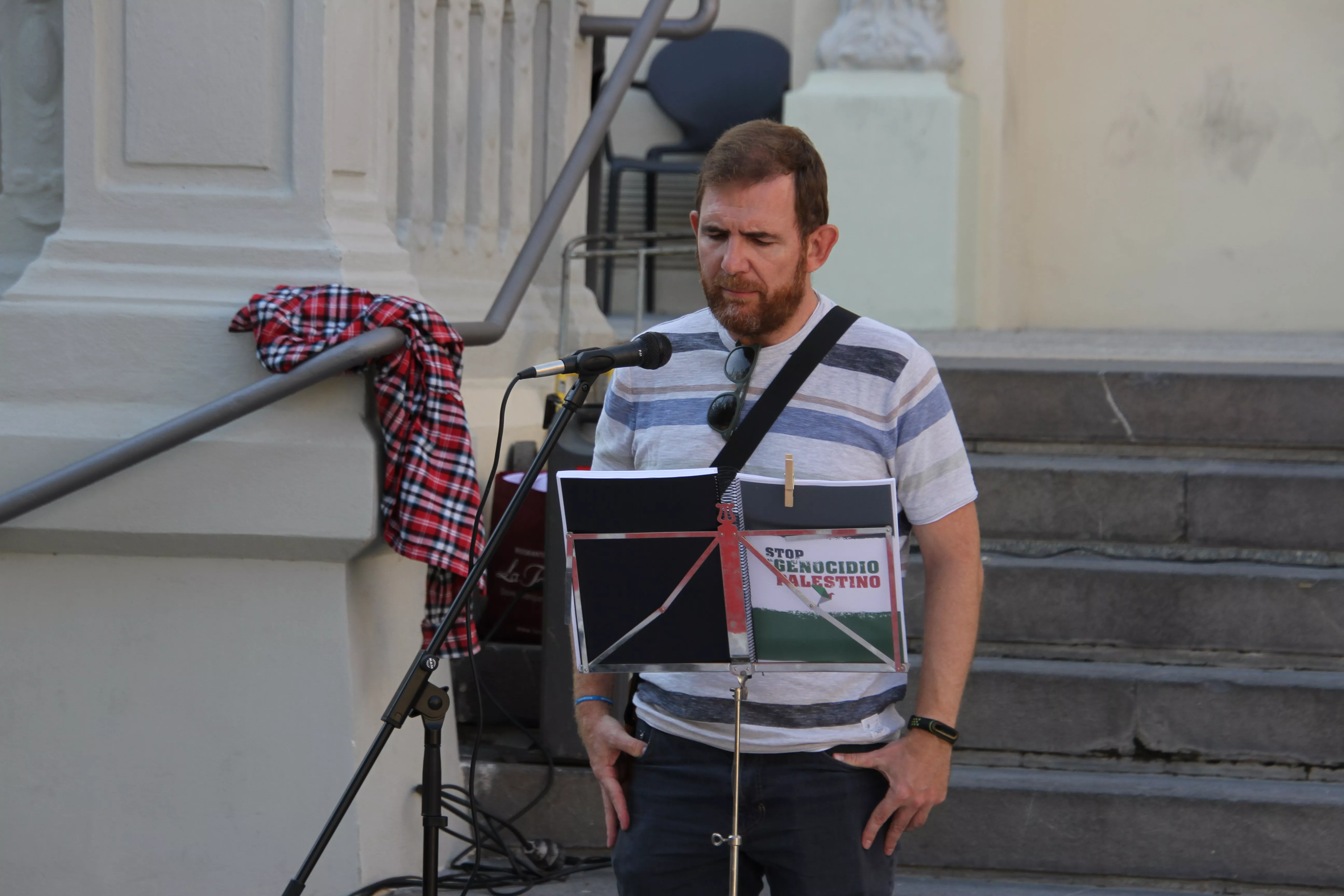 Acto de la Plataforma de la Escuela Pública. Foto Carlos Neofato